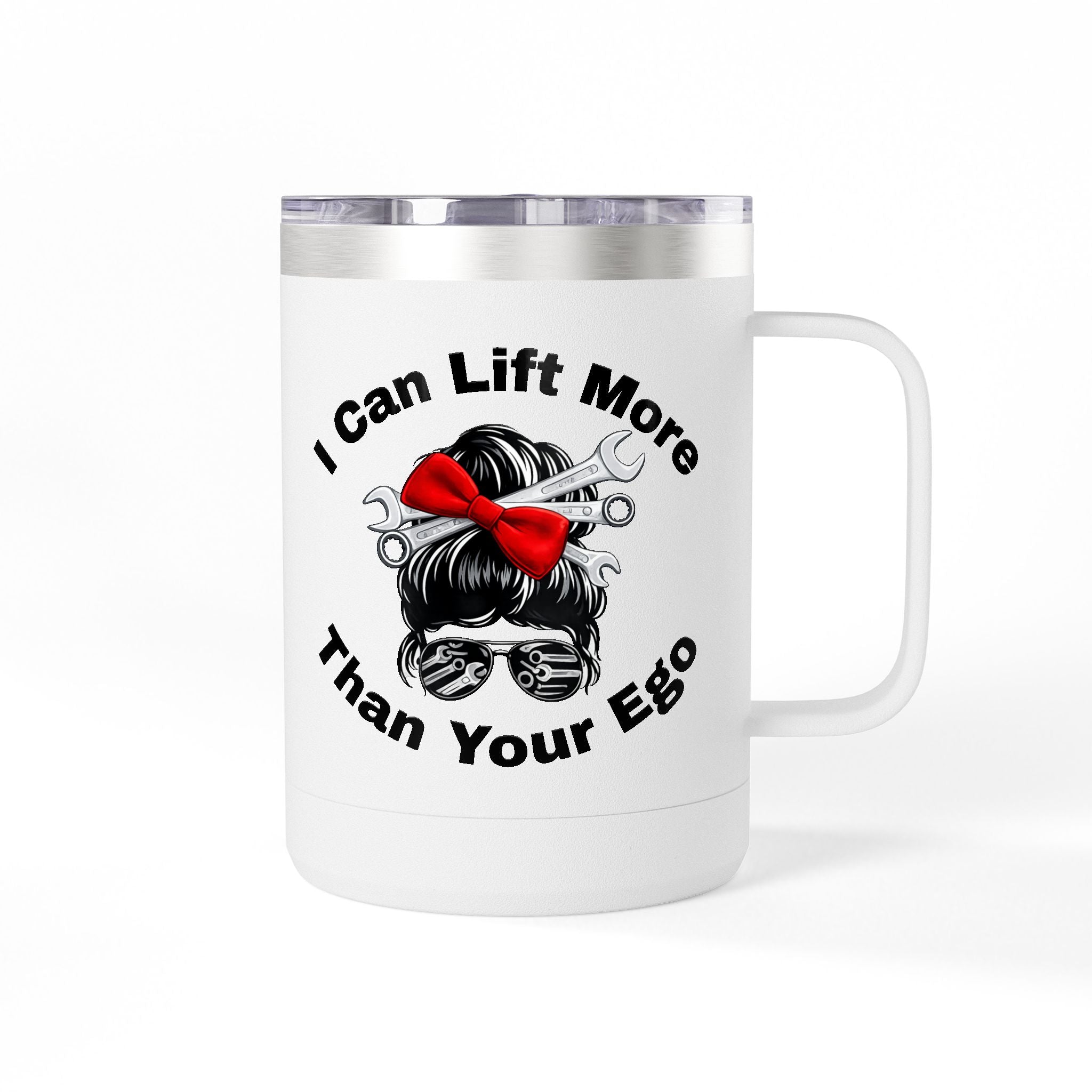 Grease Queen (Messy Bun) Ego Coffee Tumbler
