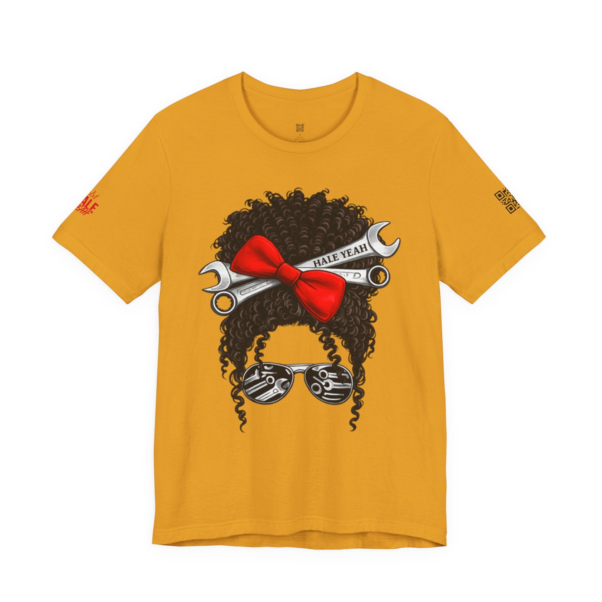 Messy Bun Classic Tee (Curly)