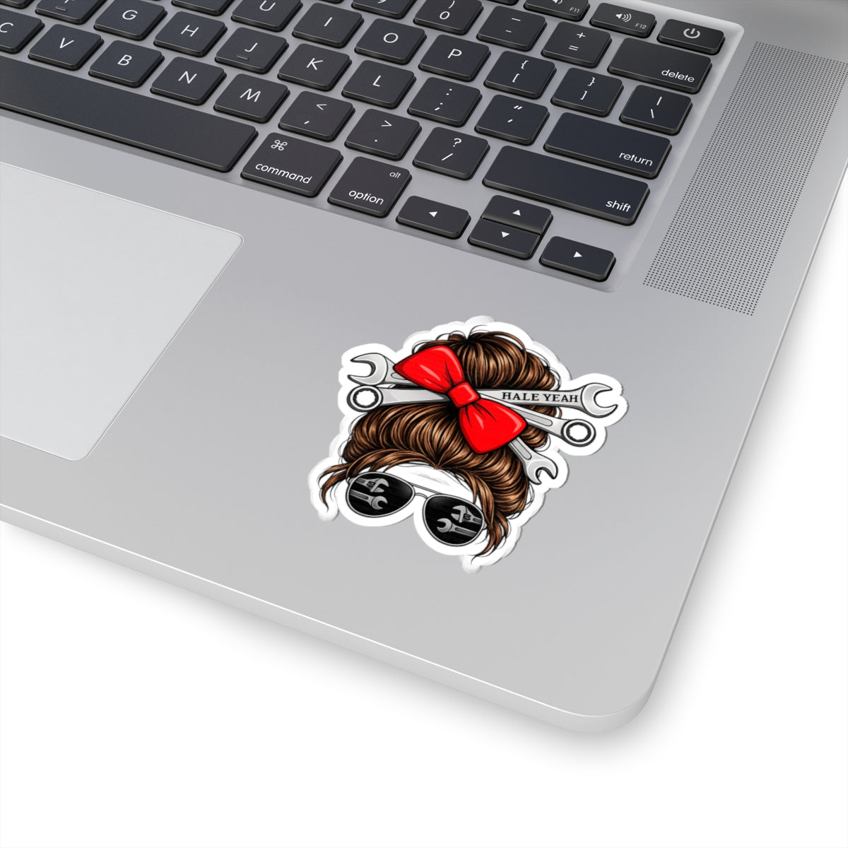 Messy Bun (Brunette) Profile Sticker