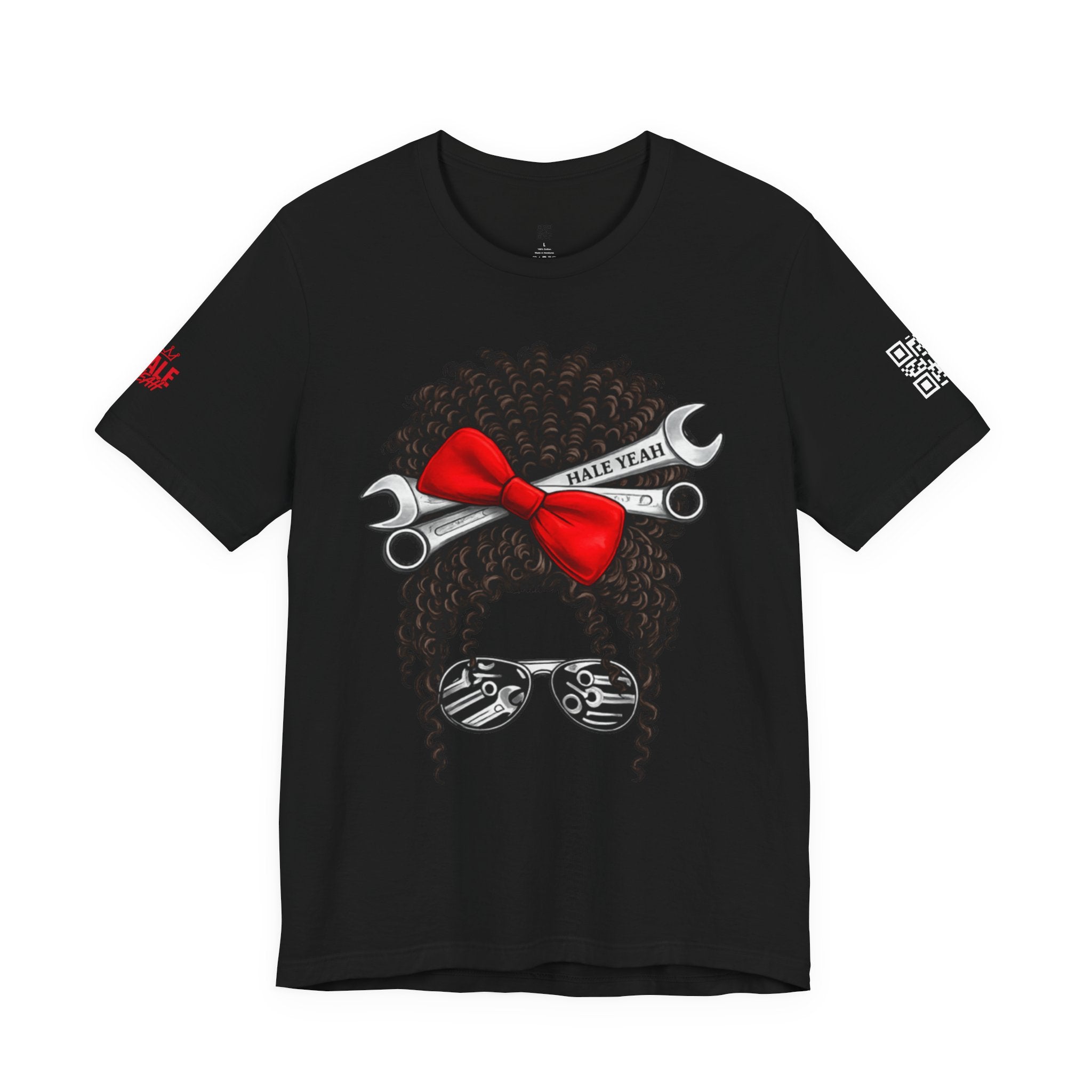 Messy Bun Classic Tee (Curly)