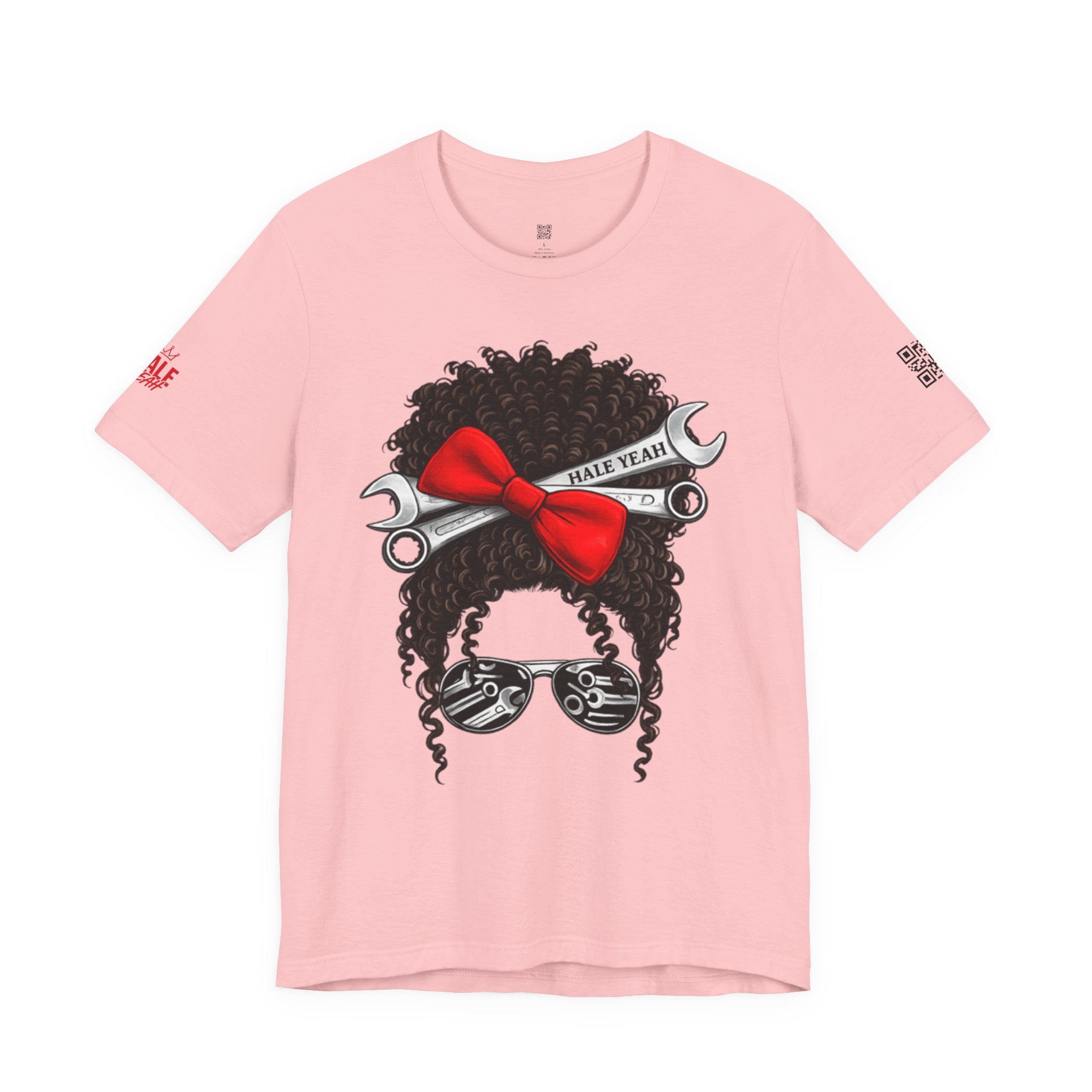 Messy Bun Classic Tee (Curly)