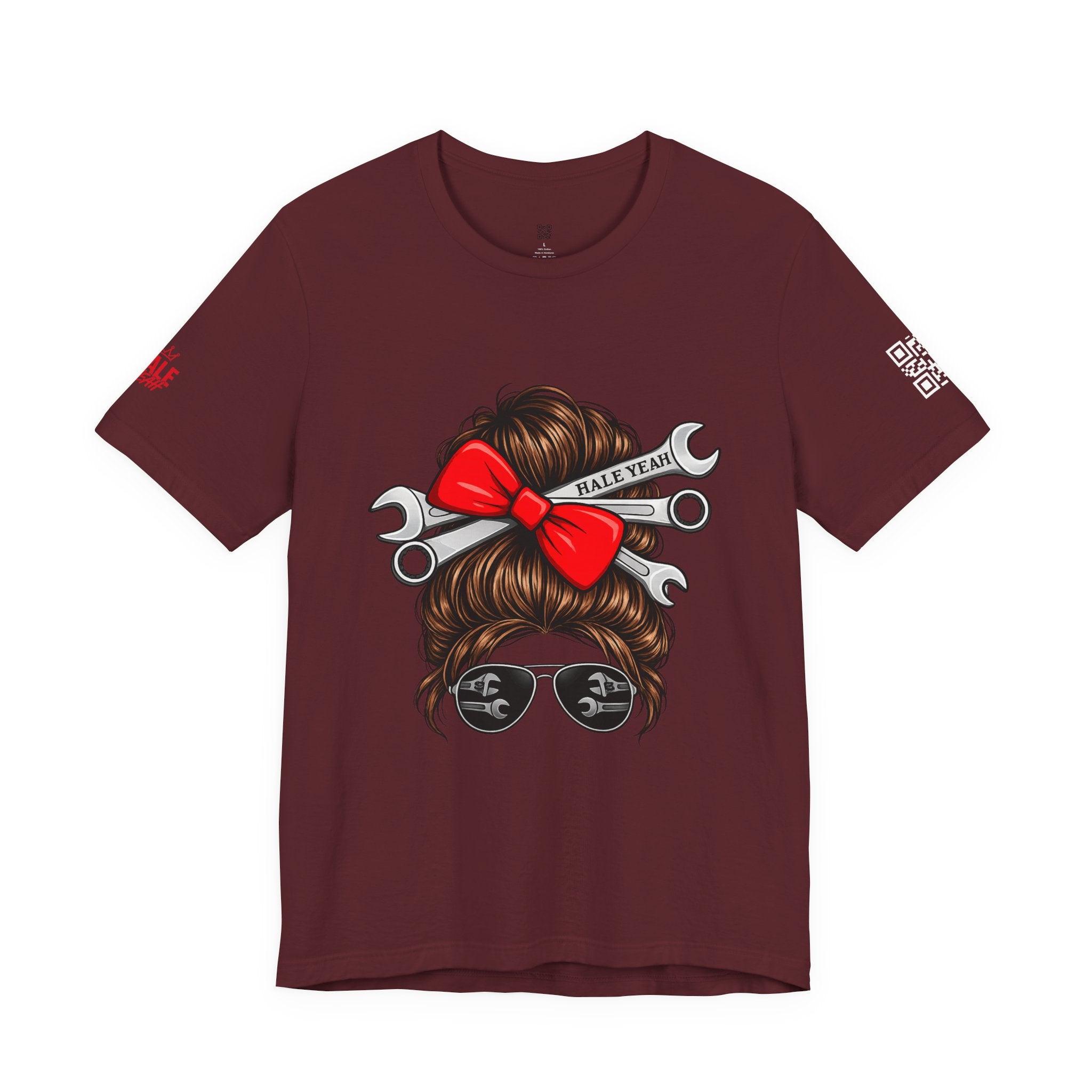 Messy Bun Classic Tee (Brunette)