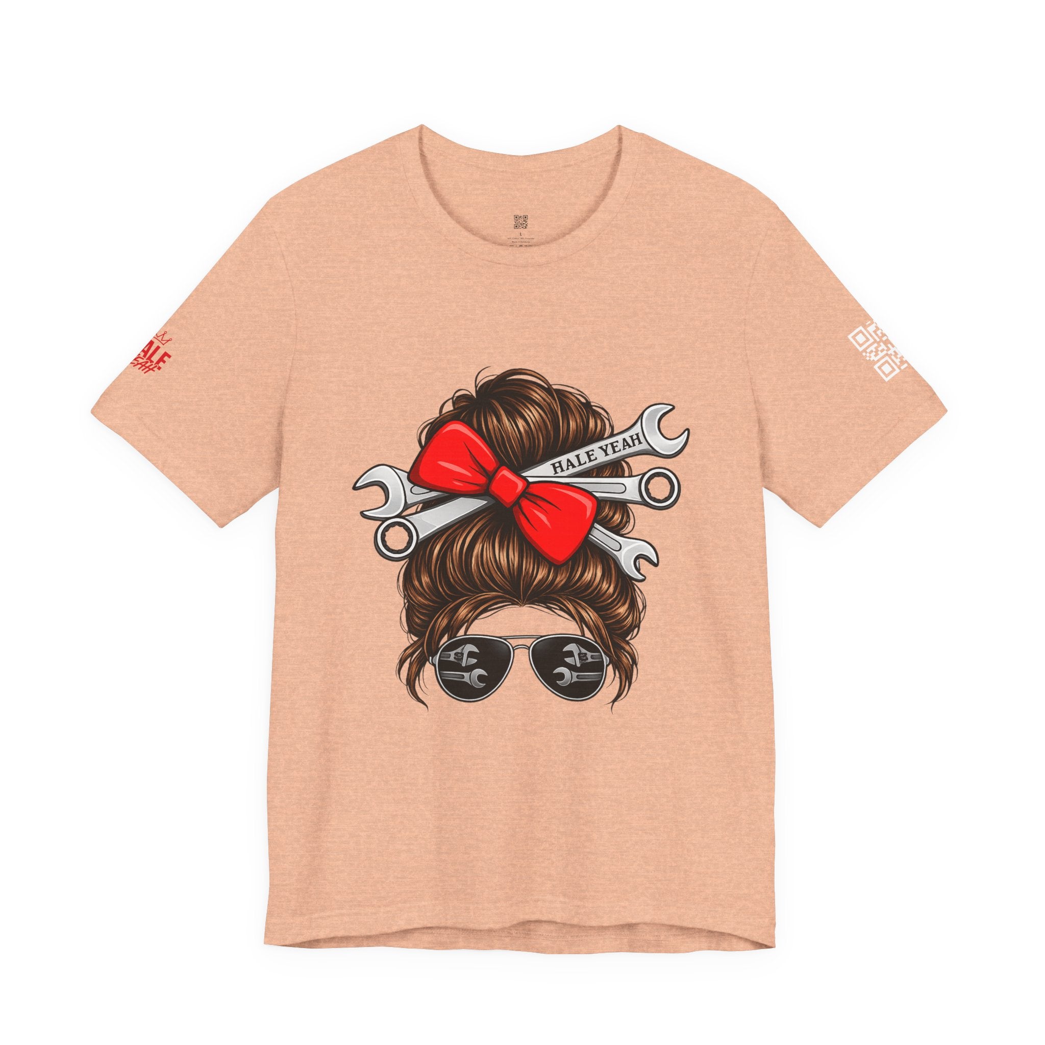 Messy Bun Classic Tee (Brunette)