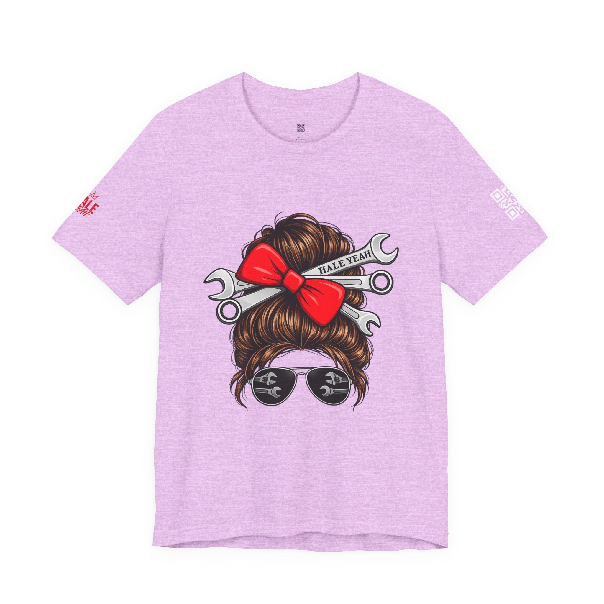 Messy Bun Classic Tee (Brunette)