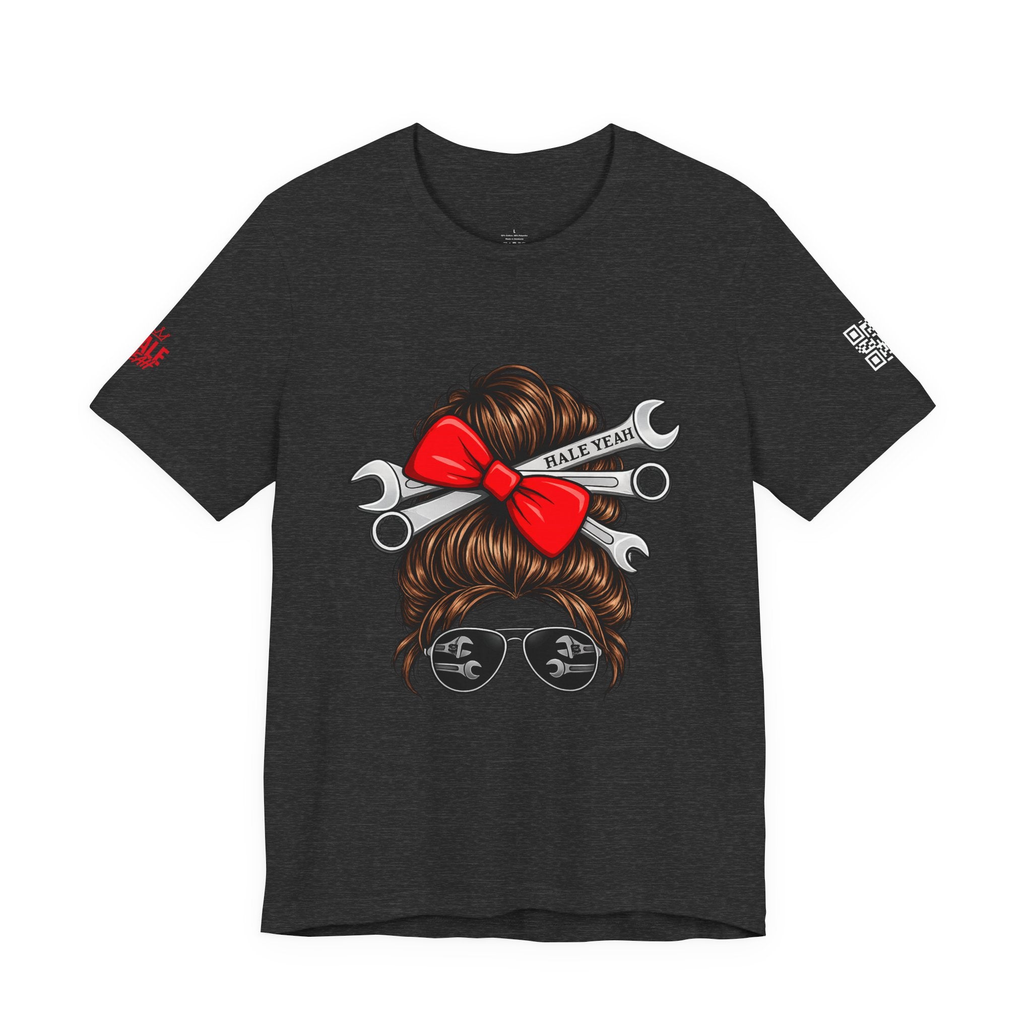Messy Bun Classic Tee (Brunette)
