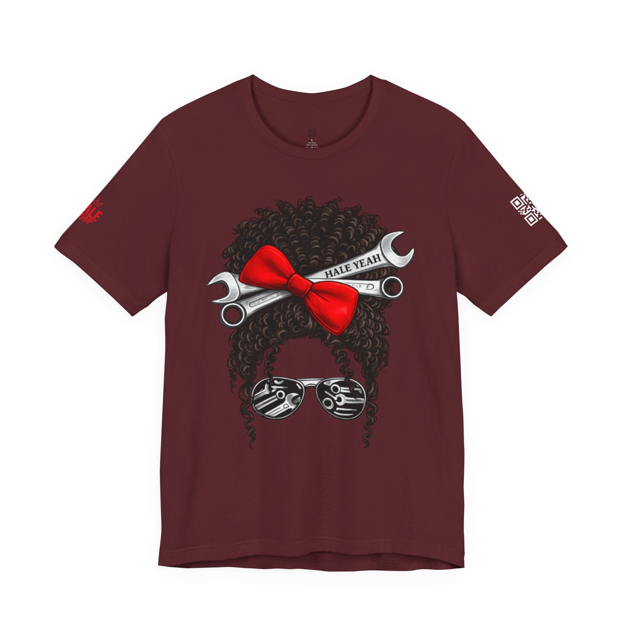 Messy Bun Classic Tee (Curly)