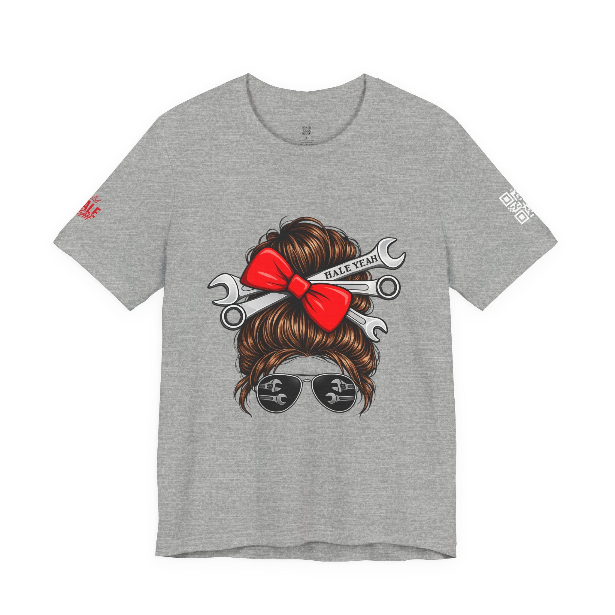 Messy Bun Classic Tee (Brunette)