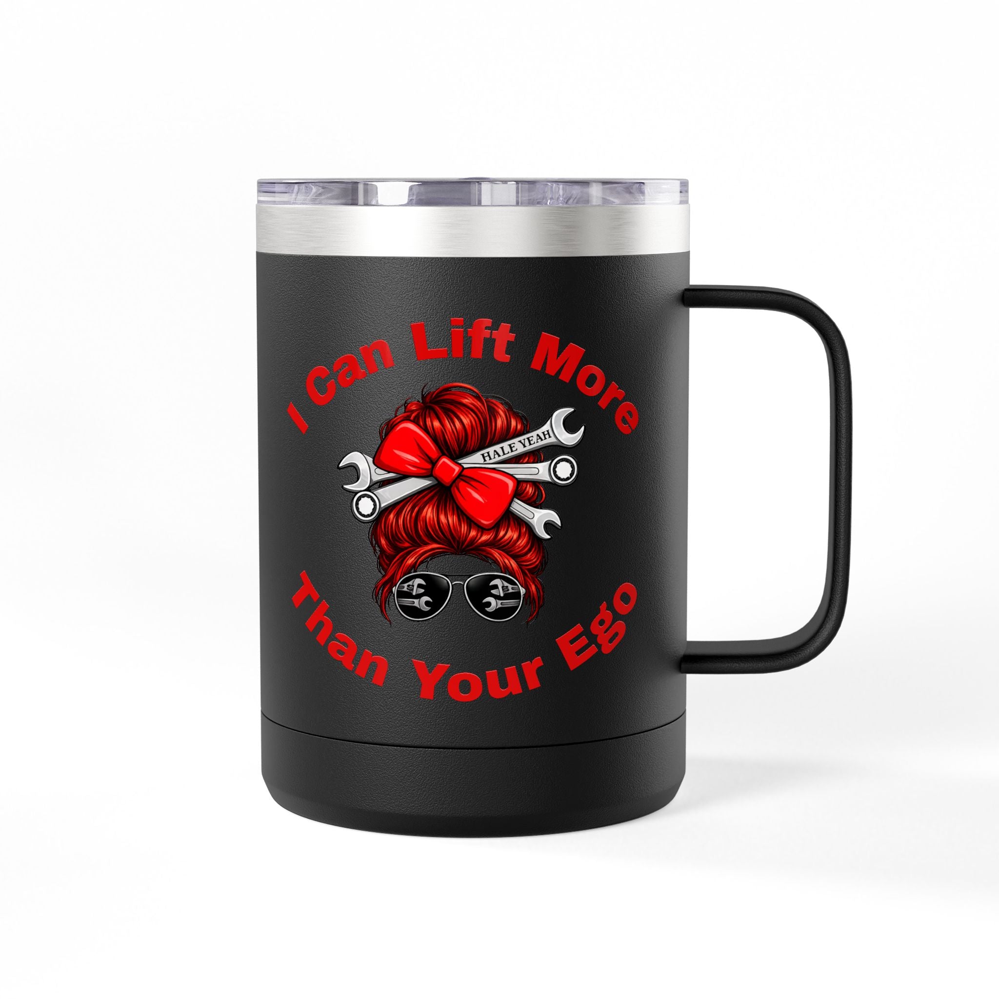 Grease Queen (Messy Bun) Ego Coffee Tumbler