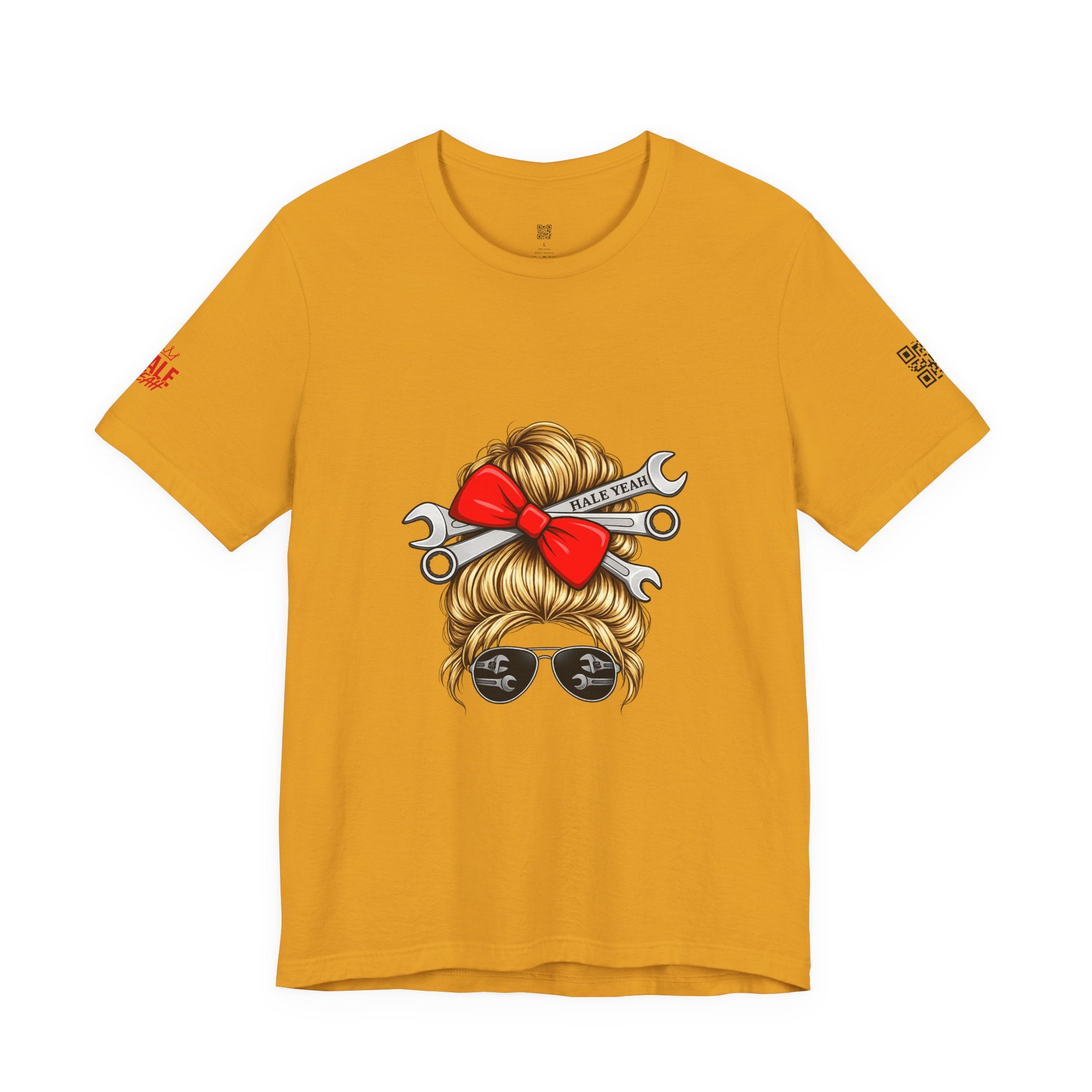 Messy Bun Classic Tee (Blondie)