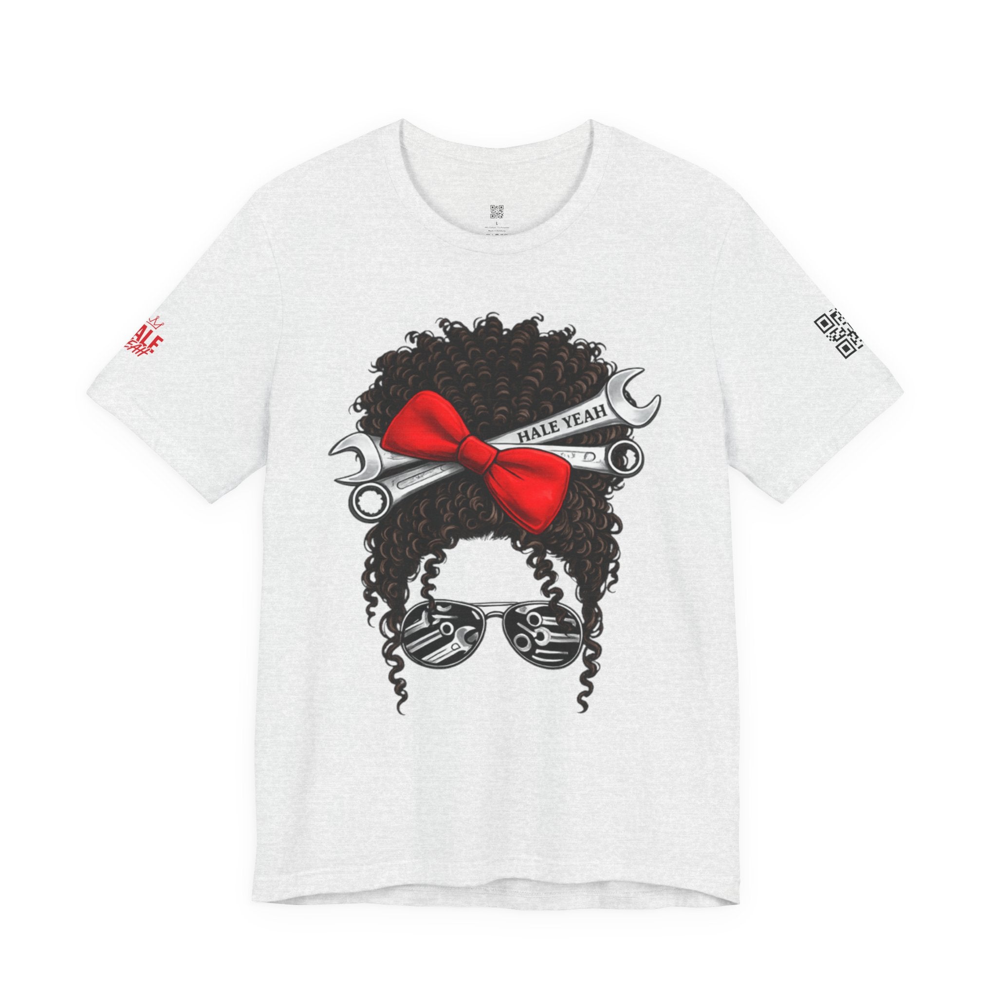 Messy Bun Classic Tee (Curly)