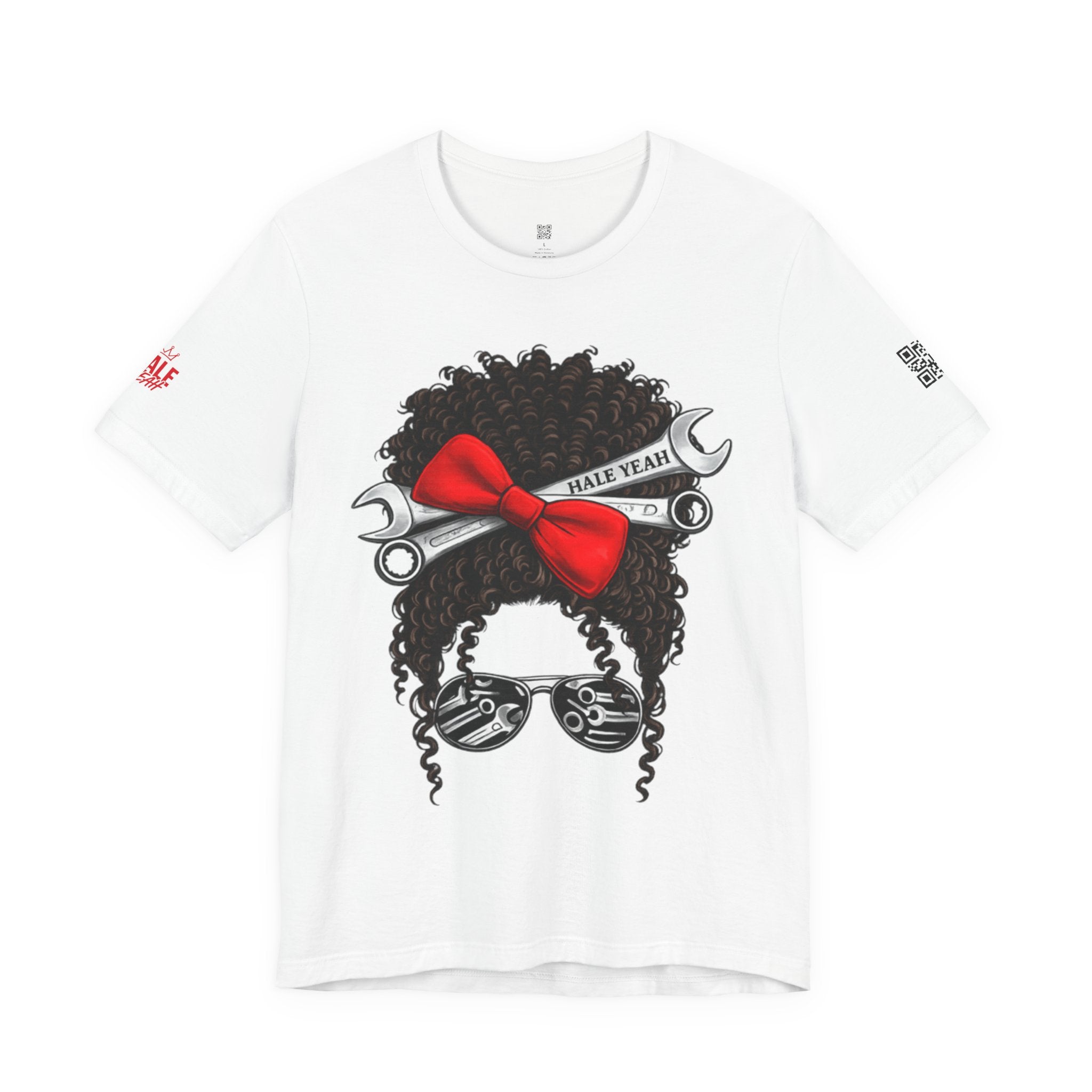 Messy Bun Classic Tee (Curly)