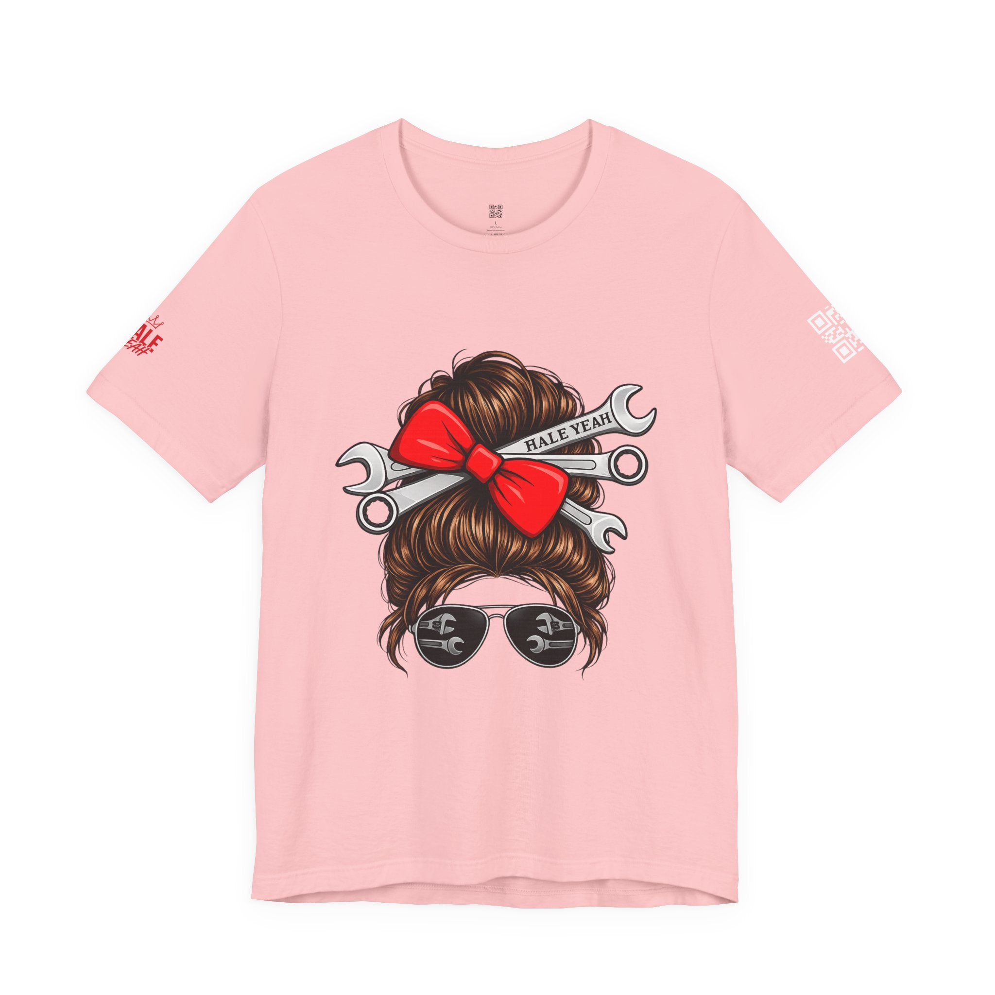 Messy Bun Classic Tee (Brunette)