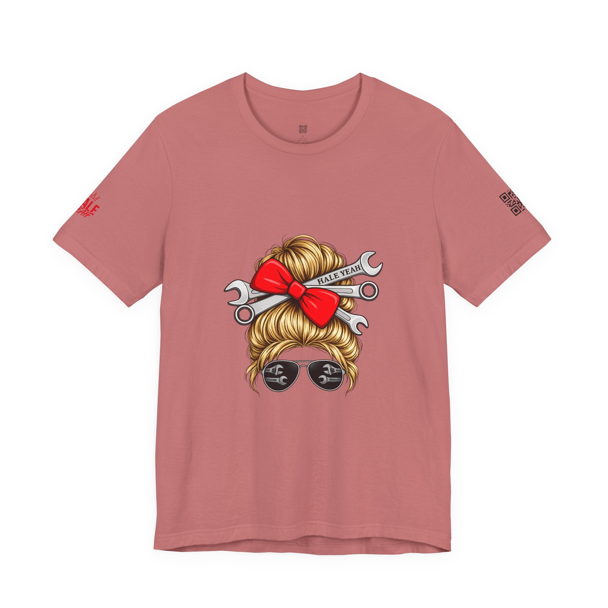 Messy Bun Classic Tee (Blondie)
