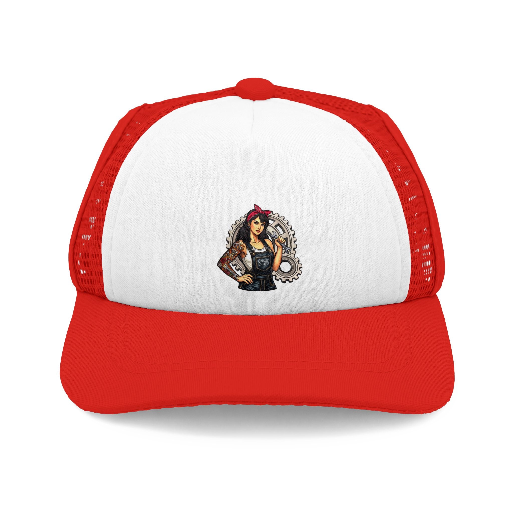 Grease Queen Trucker Dog Cap