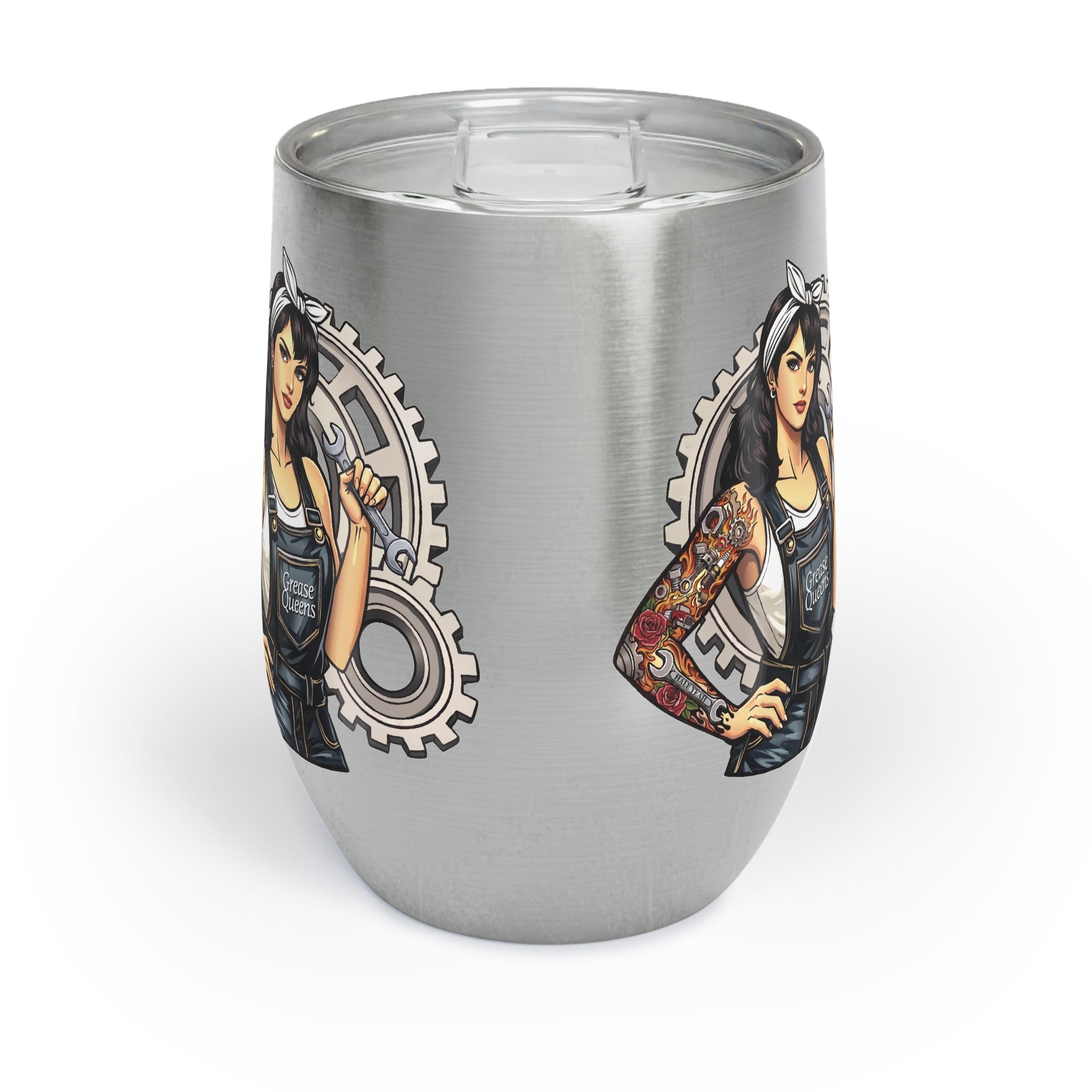 Grease Queen Chill Wine Tumbler