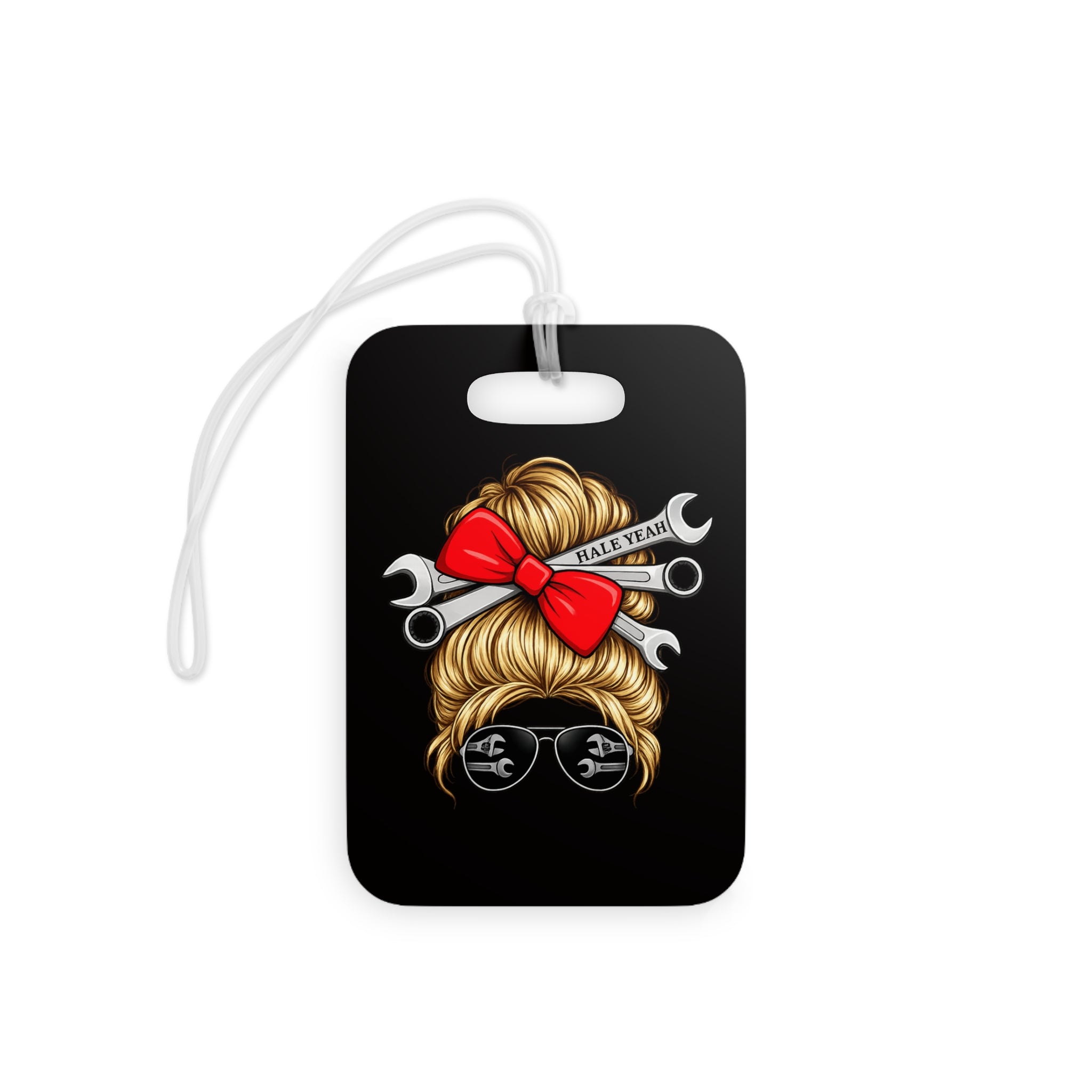 Messy Bun (Blondie) Luggage Tag
