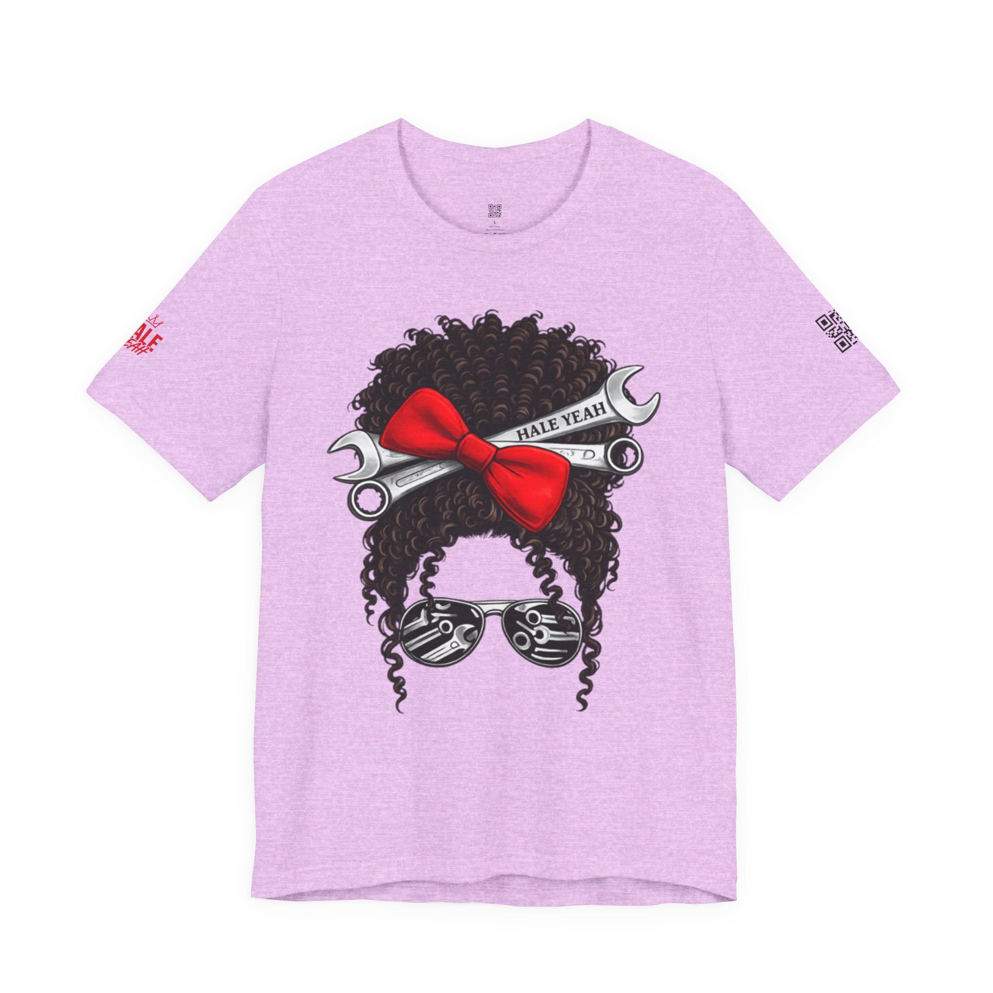 Messy Bun Classic Tee (Curly)