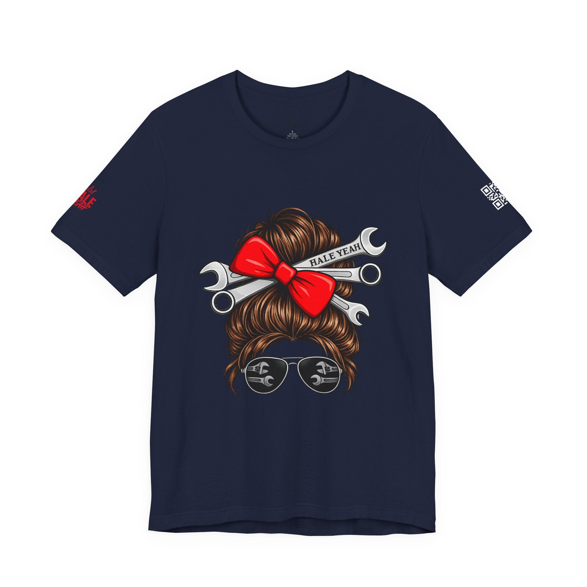 Messy Bun Classic Tee (Brunette)