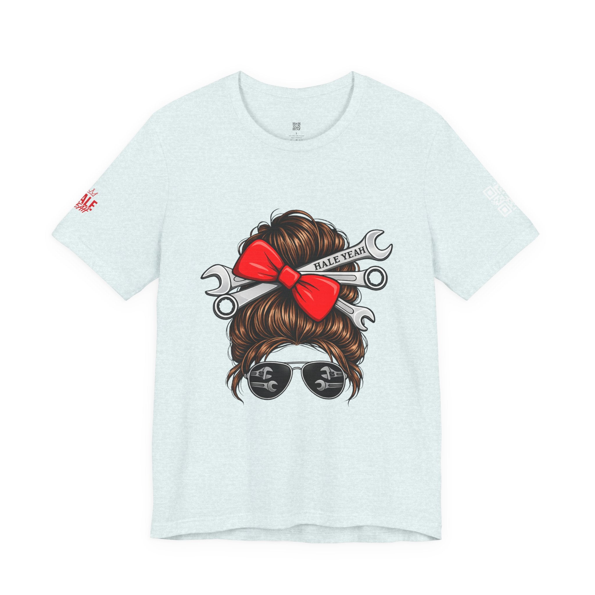 Messy Bun Classic Tee (Brunette)
