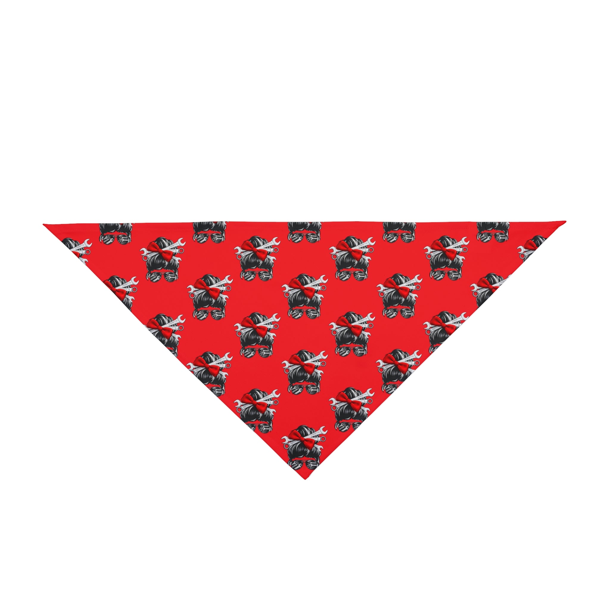 Messy Bun (Raven) Pet Bandana