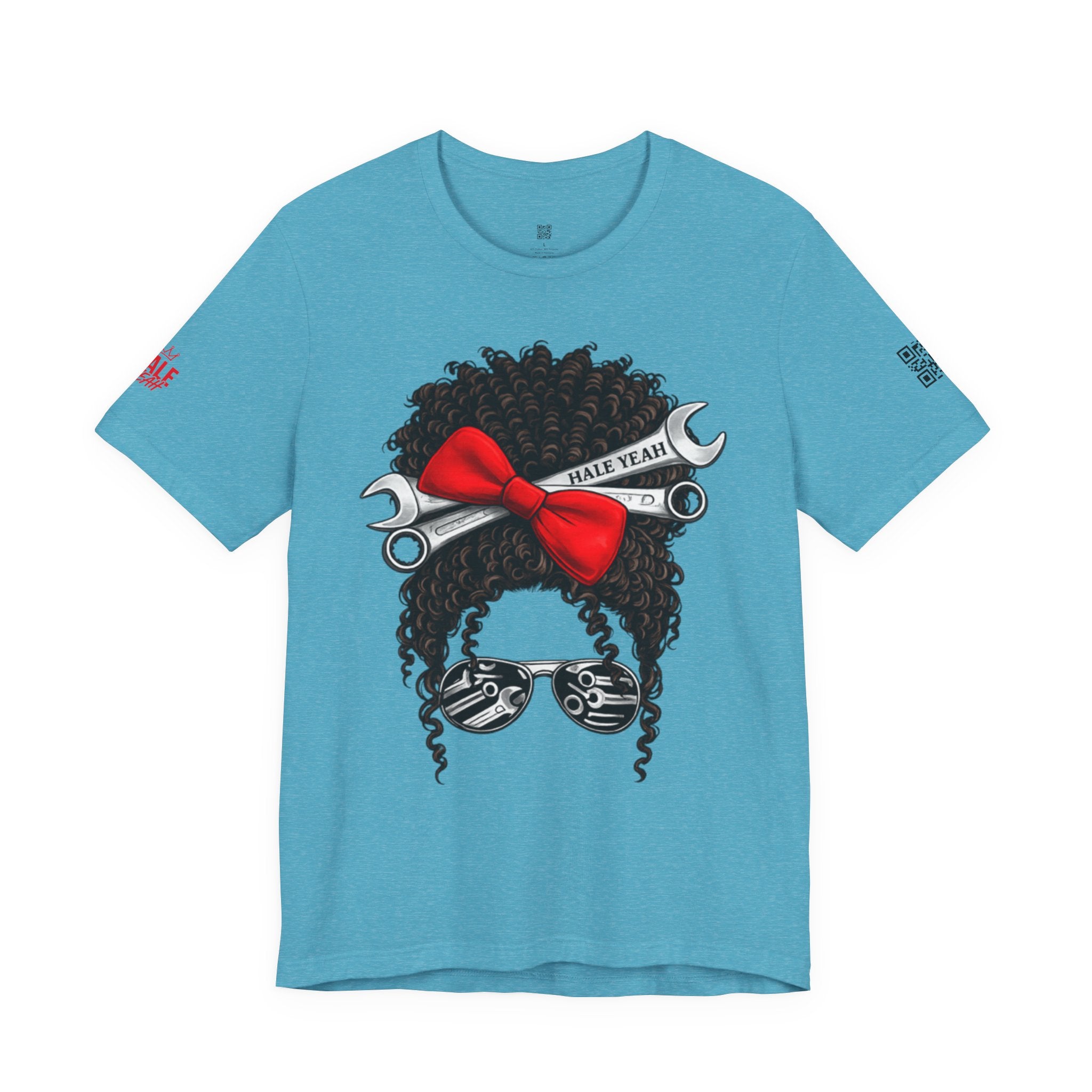 Messy Bun Classic Tee (Curly)