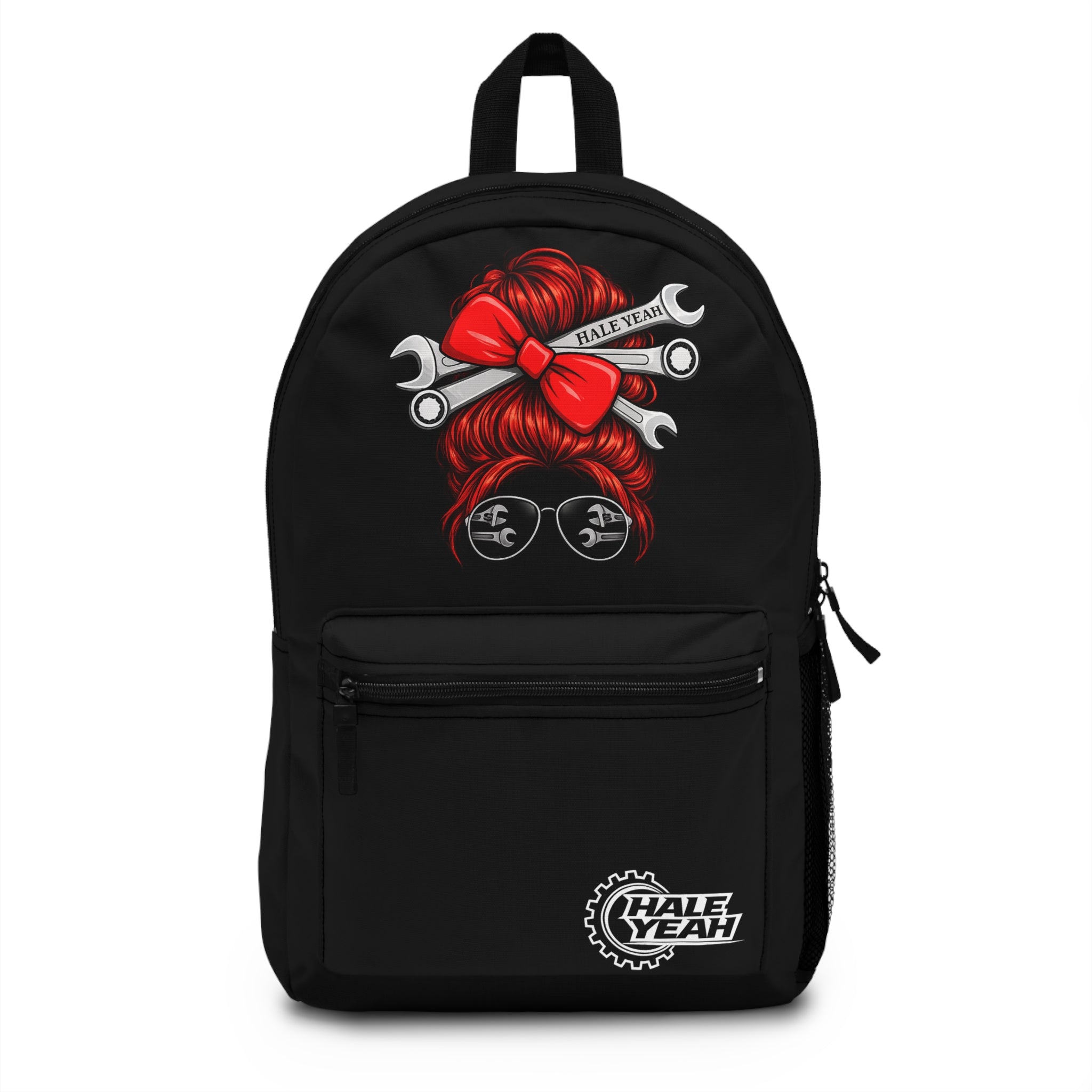 Messy Bun (Red) Backpack