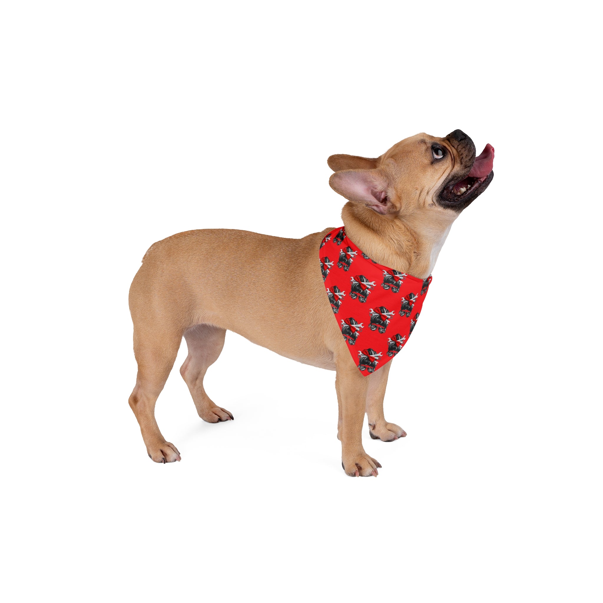 Messy Bun (Raven) Pet Bandana