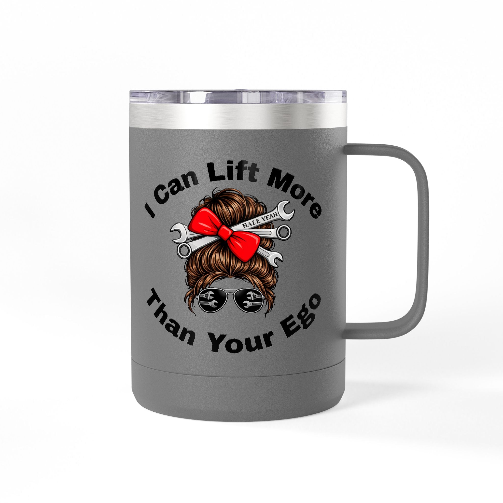 Grease Queen (Messy Bun) Ego Coffee Tumbler