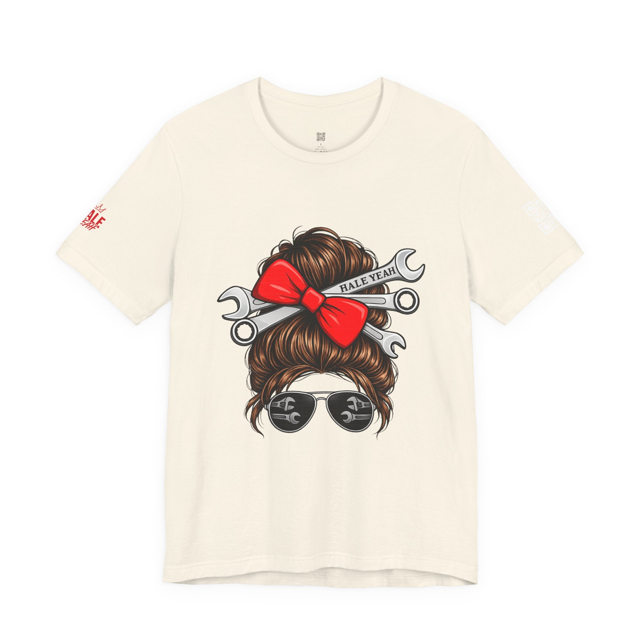 Messy Bun Classic Tee (Brunette)