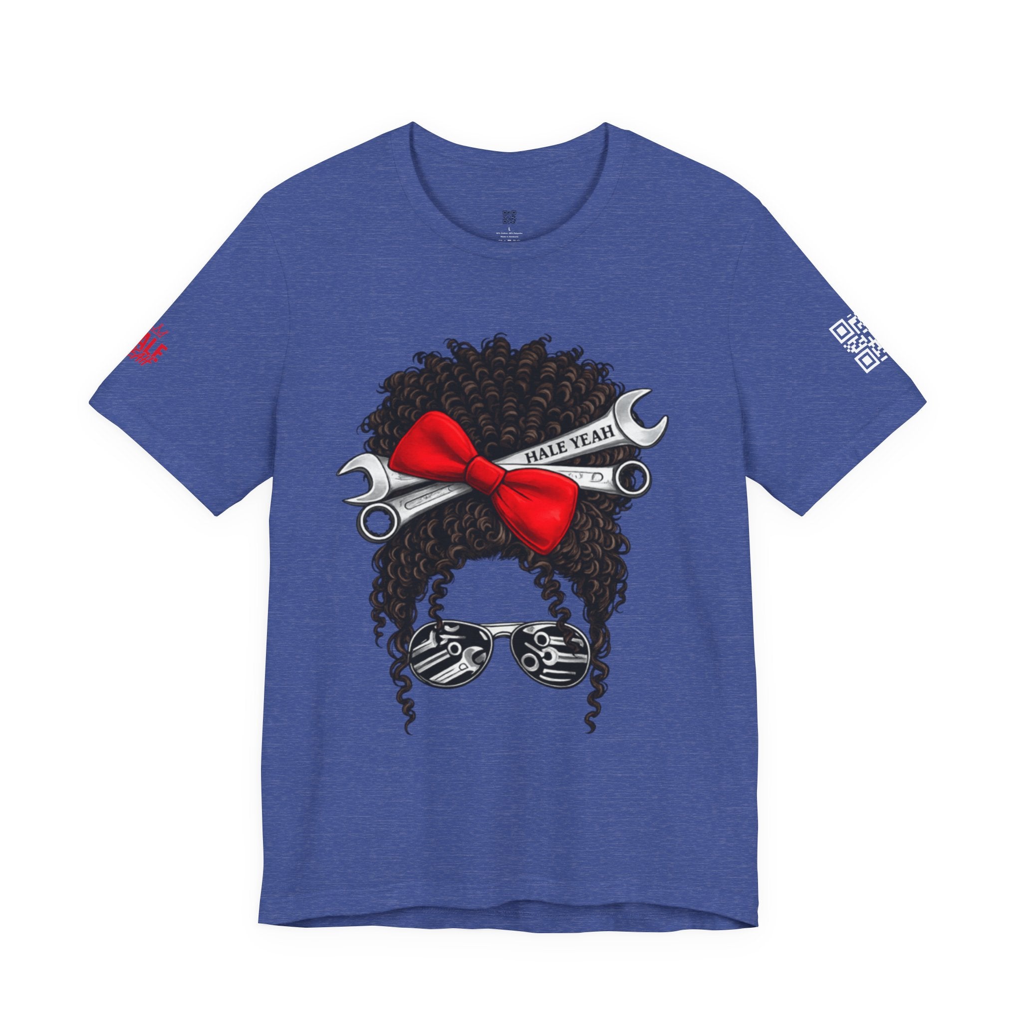 Messy Bun Classic Tee (Curly)