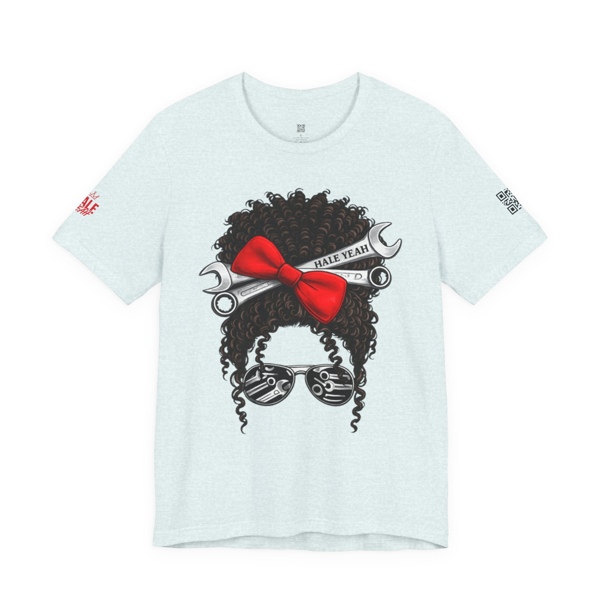 Messy Bun Classic Tee (Curly)