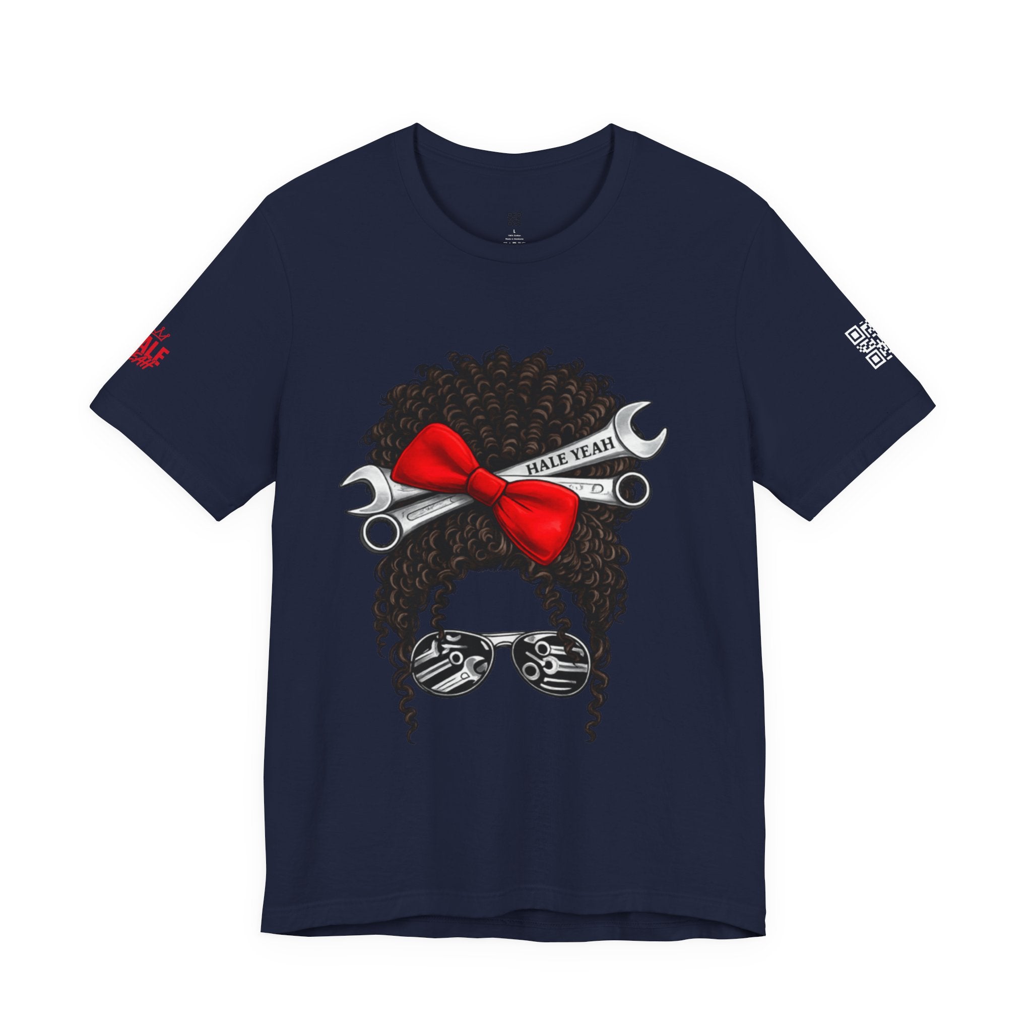Messy Bun Classic Tee (Curly)