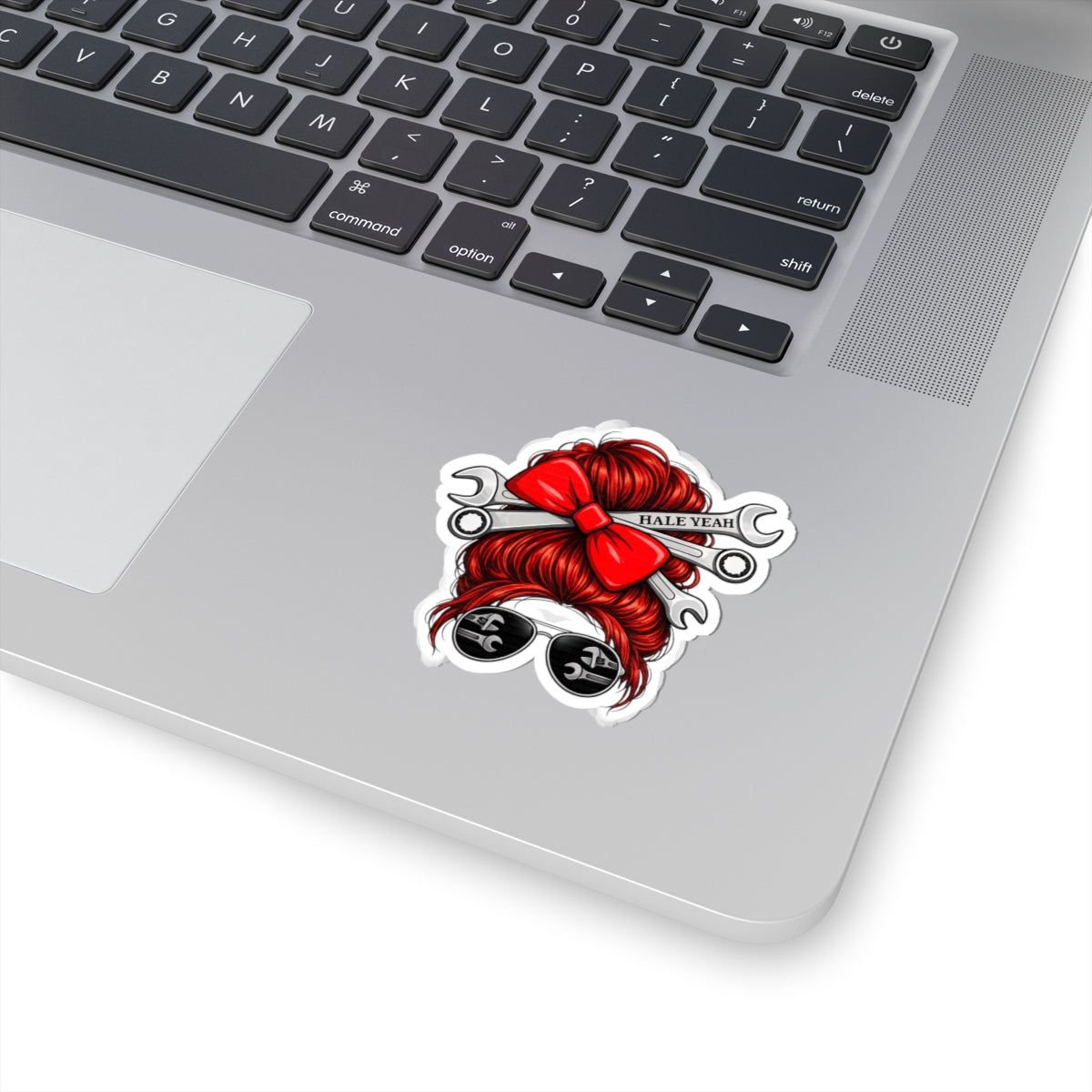 Messy Bun (Red) Profile Sticker