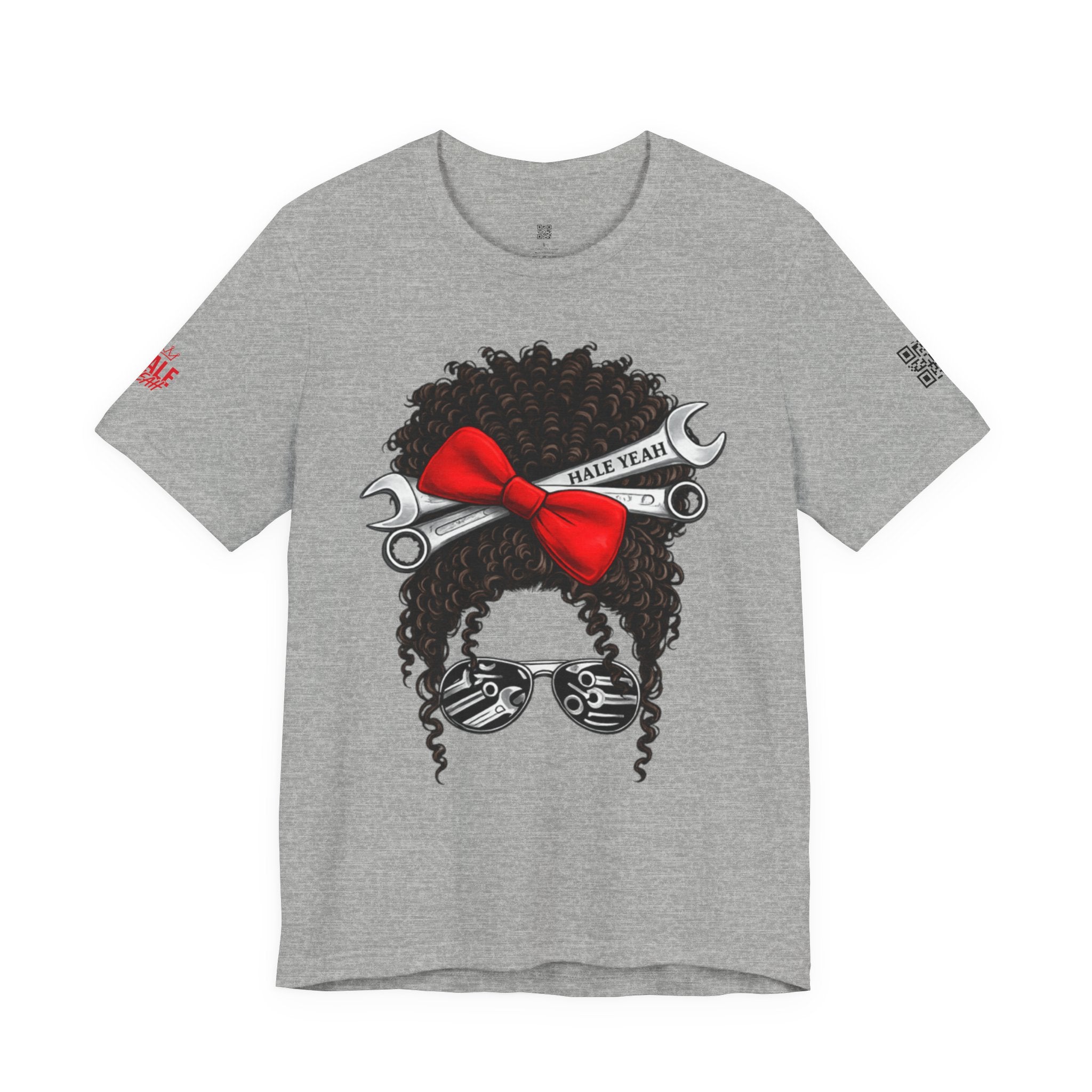 Messy Bun Classic Tee (Curly)