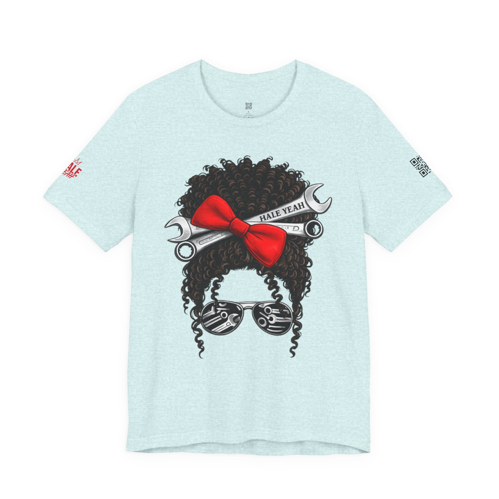 Messy Bun Classic Tee (Curly)