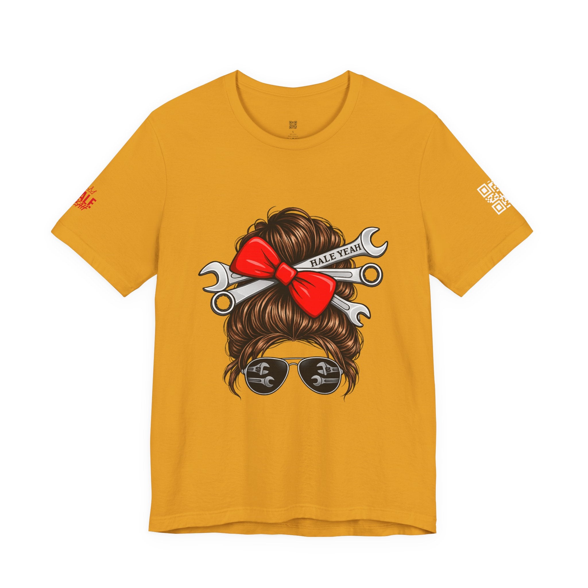 Messy Bun Classic Tee (Brunette)