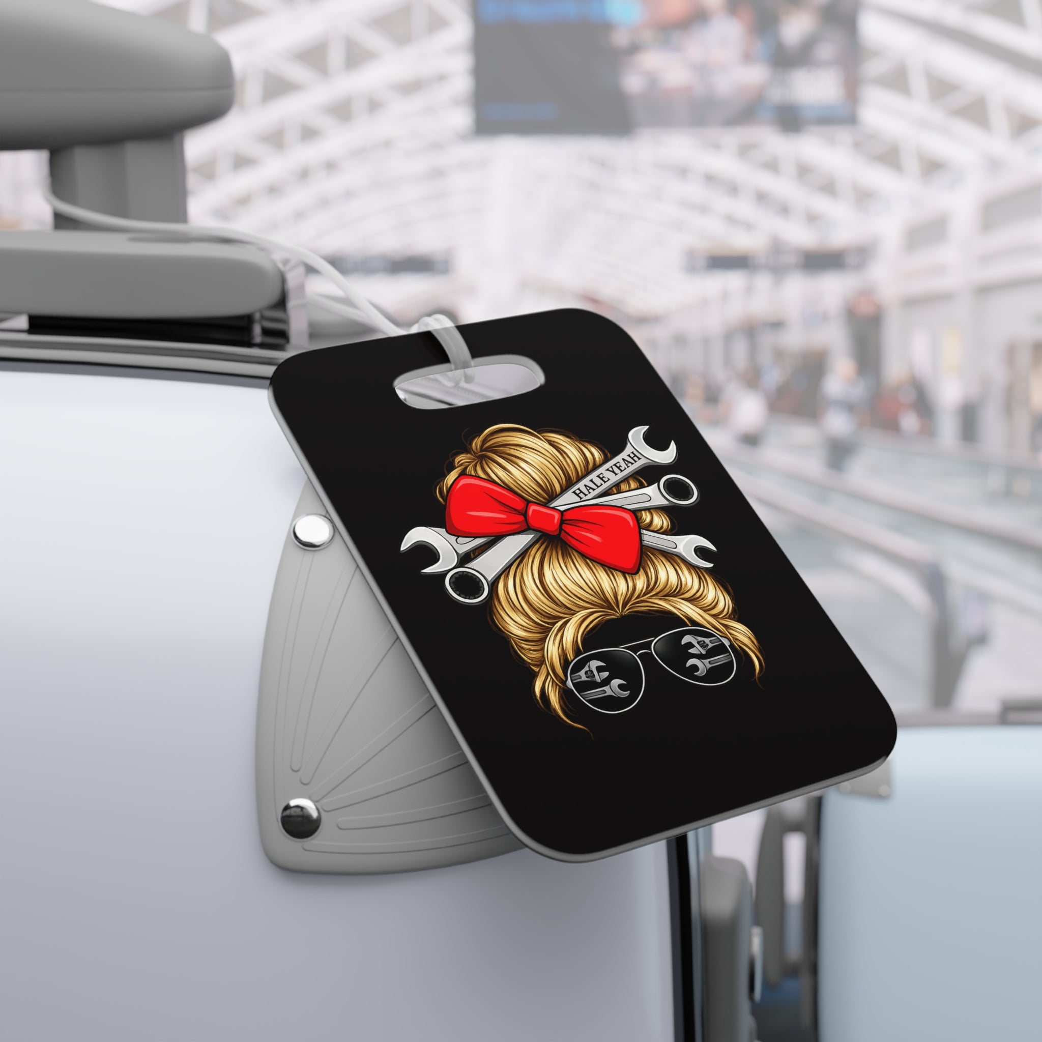Messy Bun (Blondie) Luggage Tag