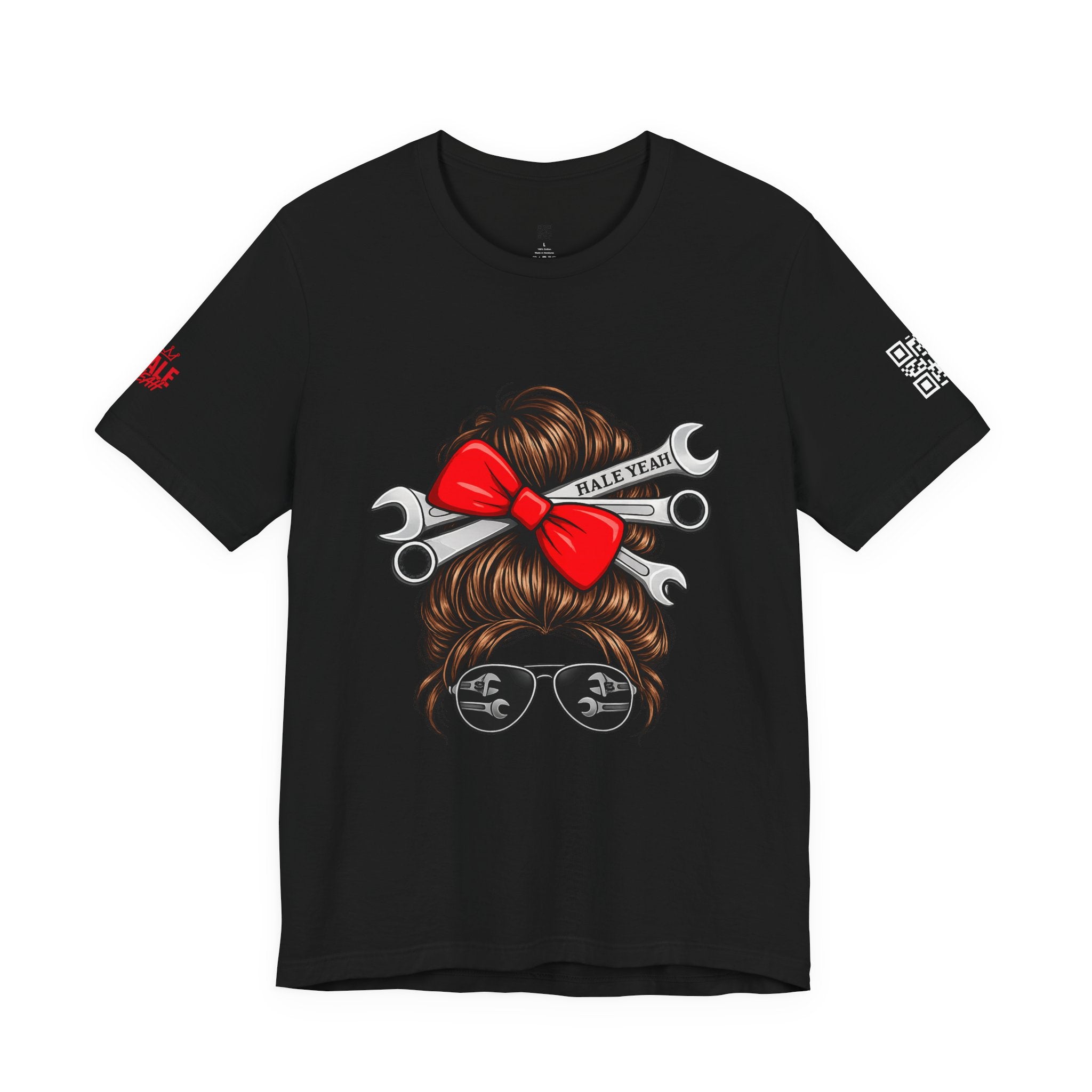 Messy Bun Classic Tee (Brunette)