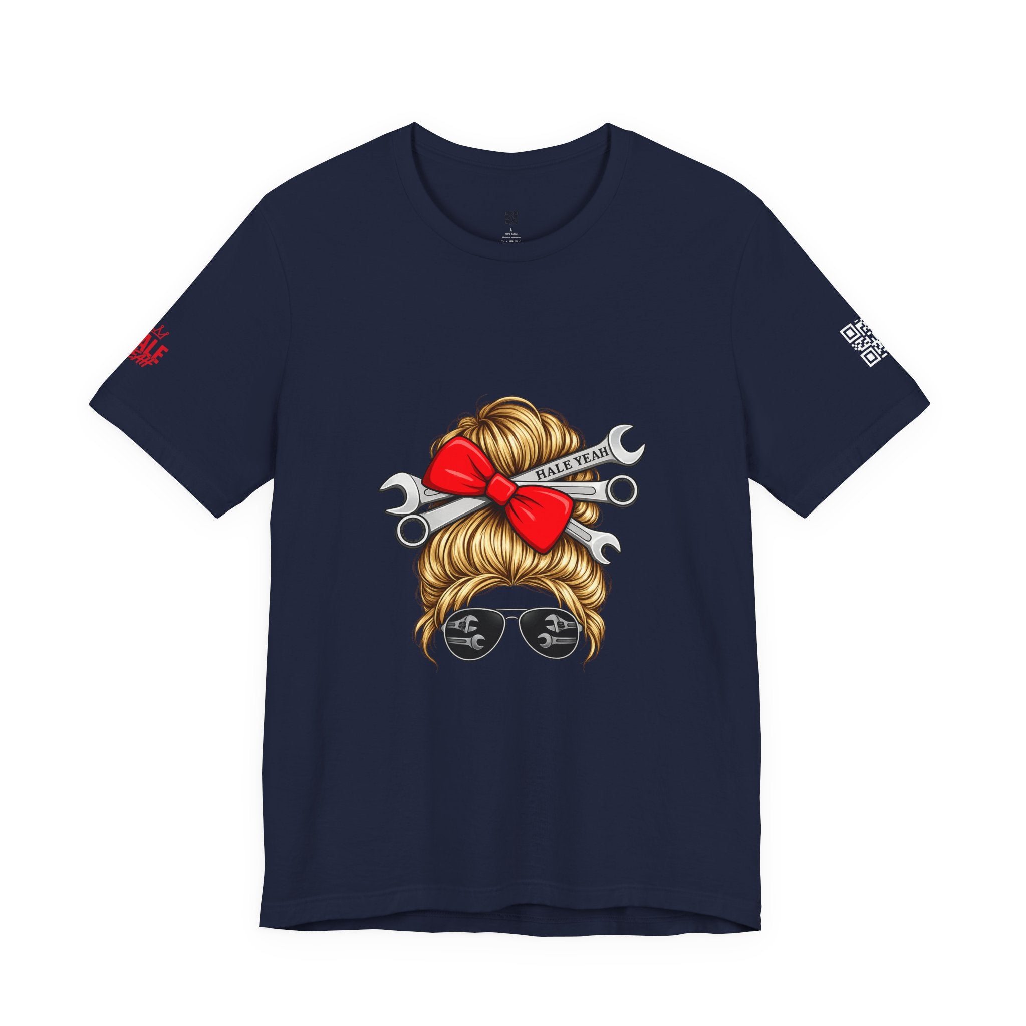 Messy Bun Classic Tee (Blondie)