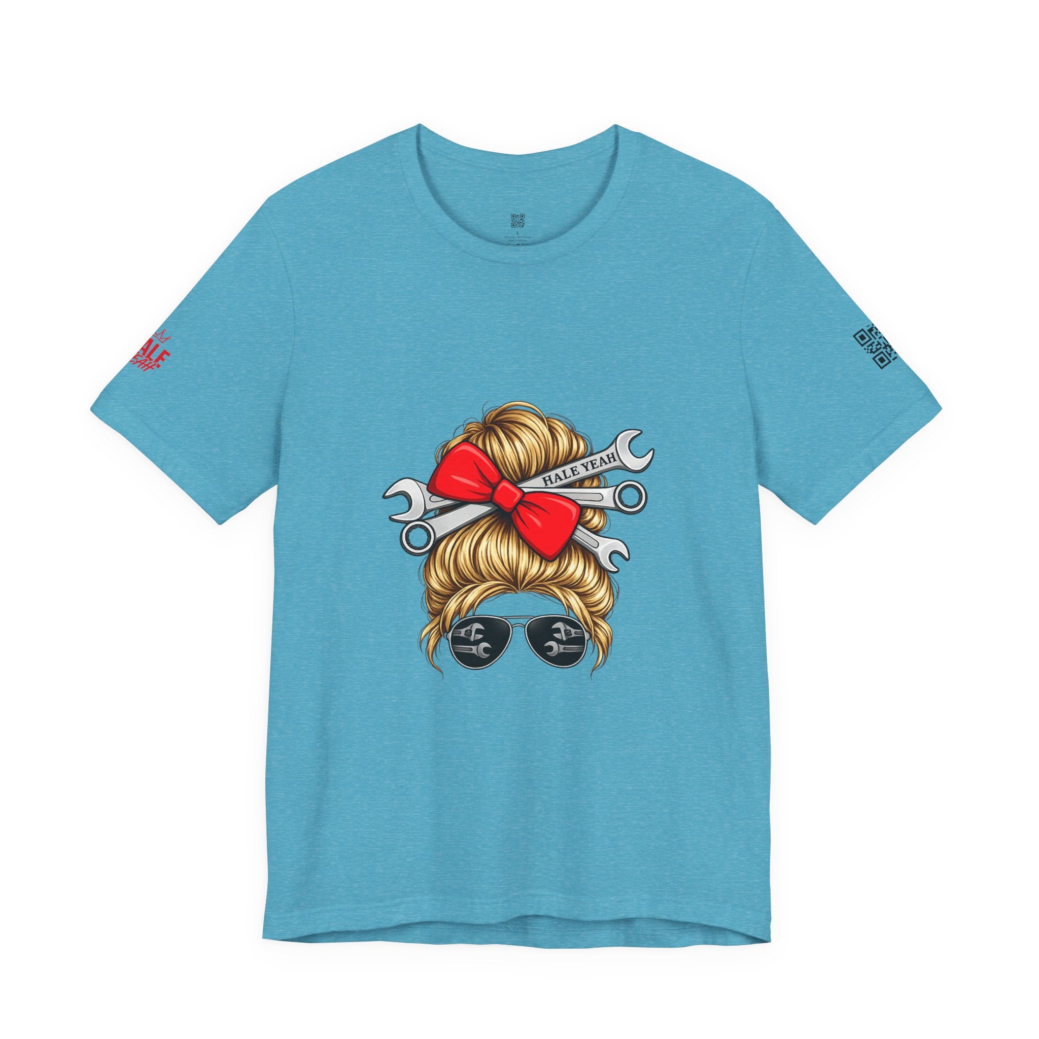 Messy Bun Classic Tee (Blondie)