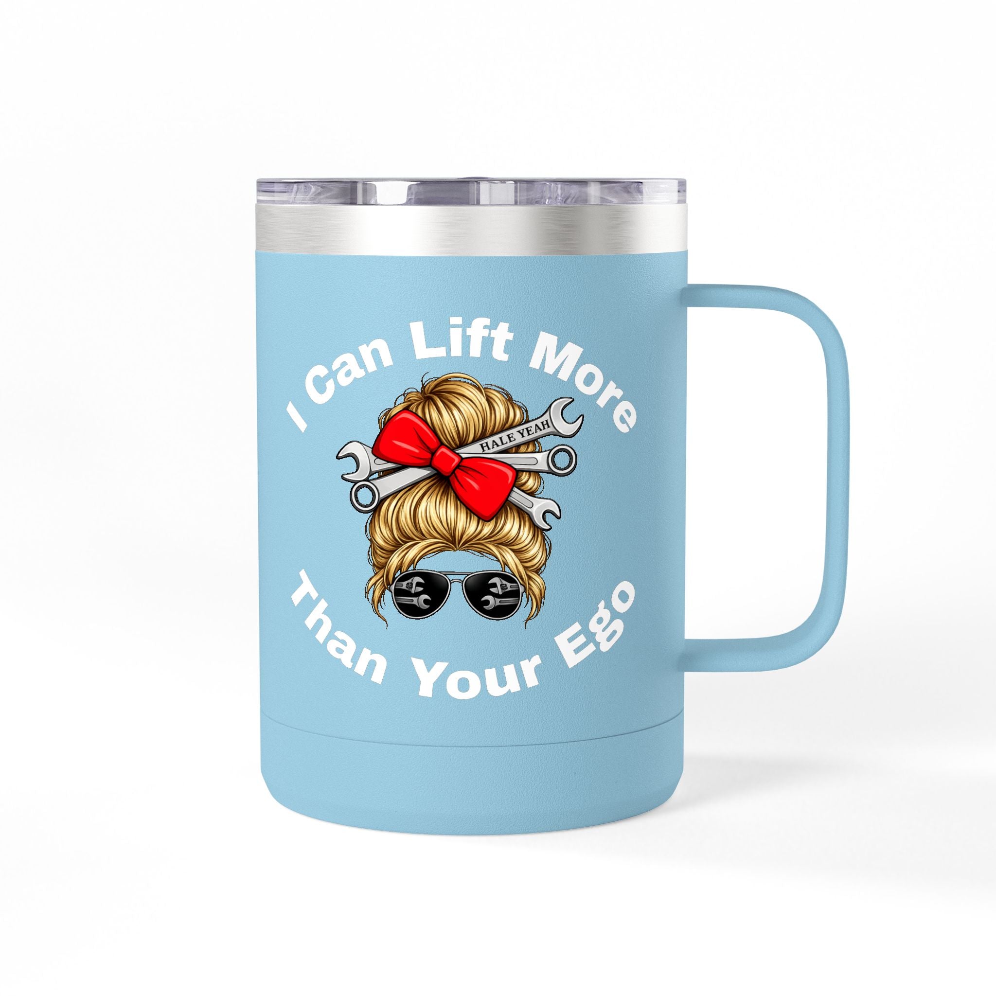 Grease Queen (Messy Bun) Ego Coffee Tumbler