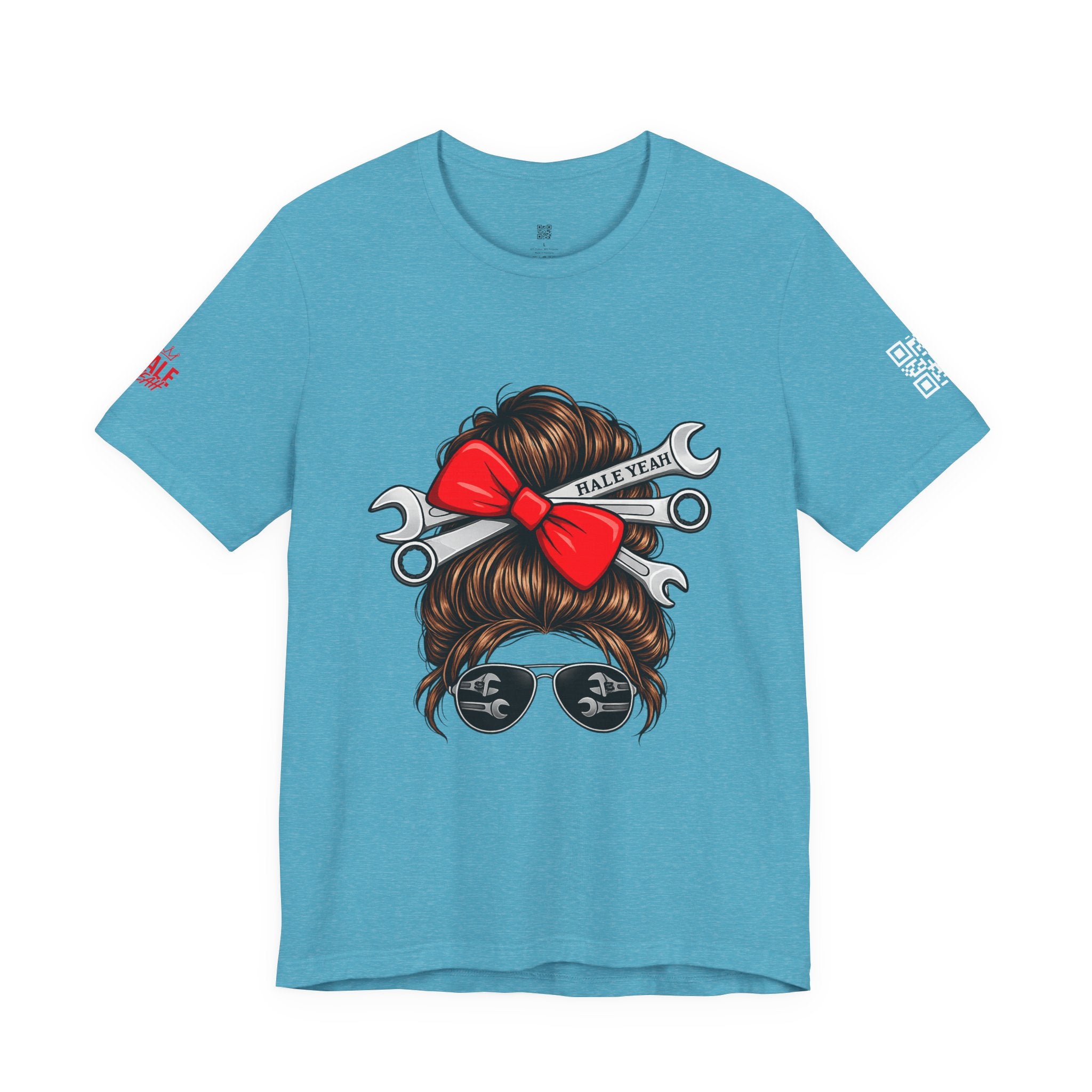Messy Bun Classic Tee (Brunette)