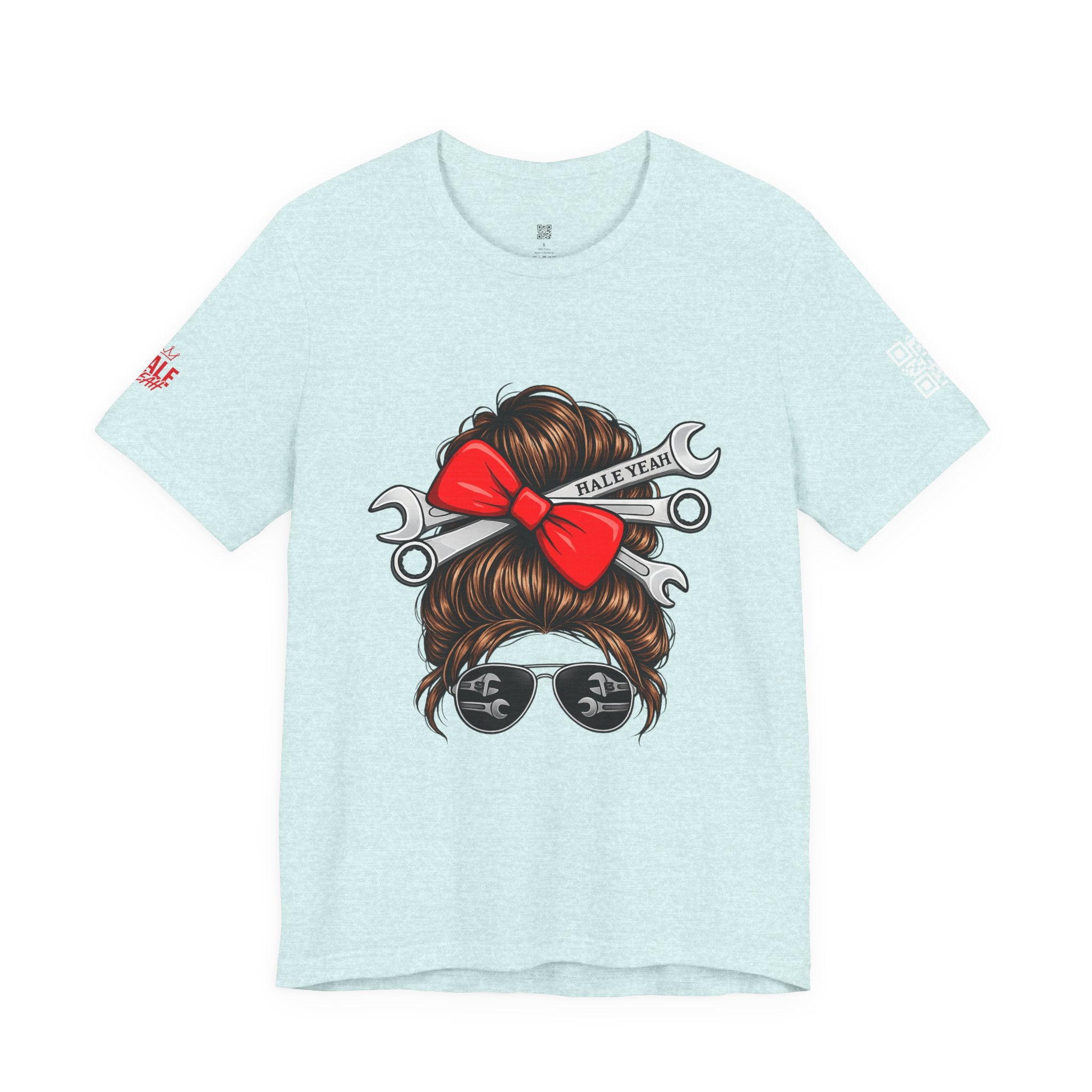 Messy Bun Classic Tee (Brunette)