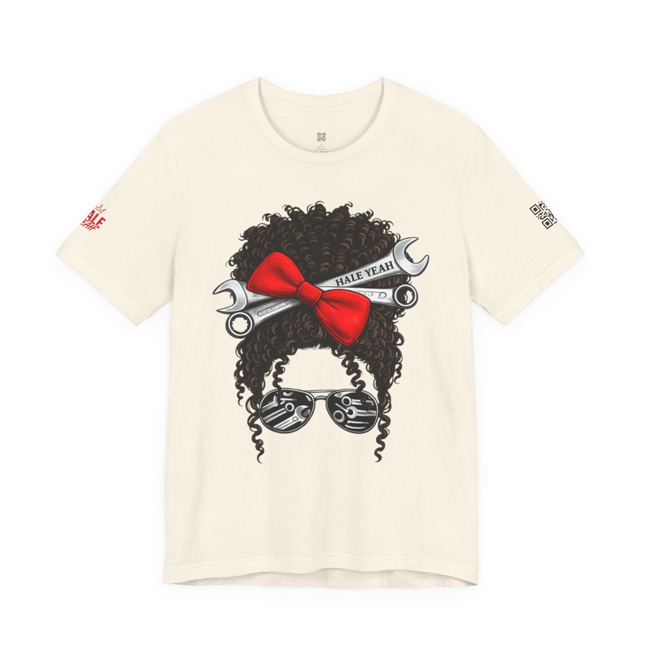 Messy Bun Classic Tee (Curly)