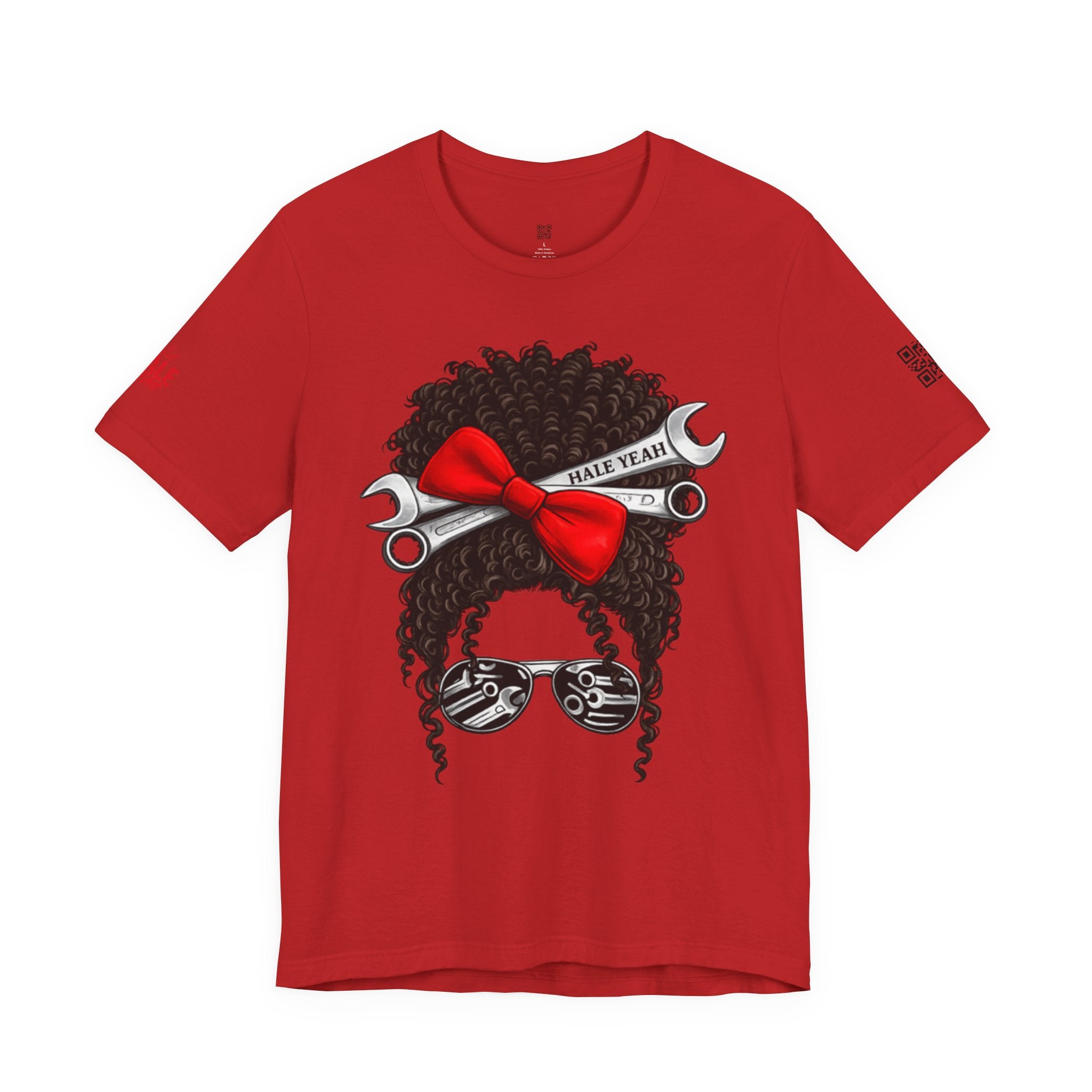 Messy Bun Classic Tee (Curly)